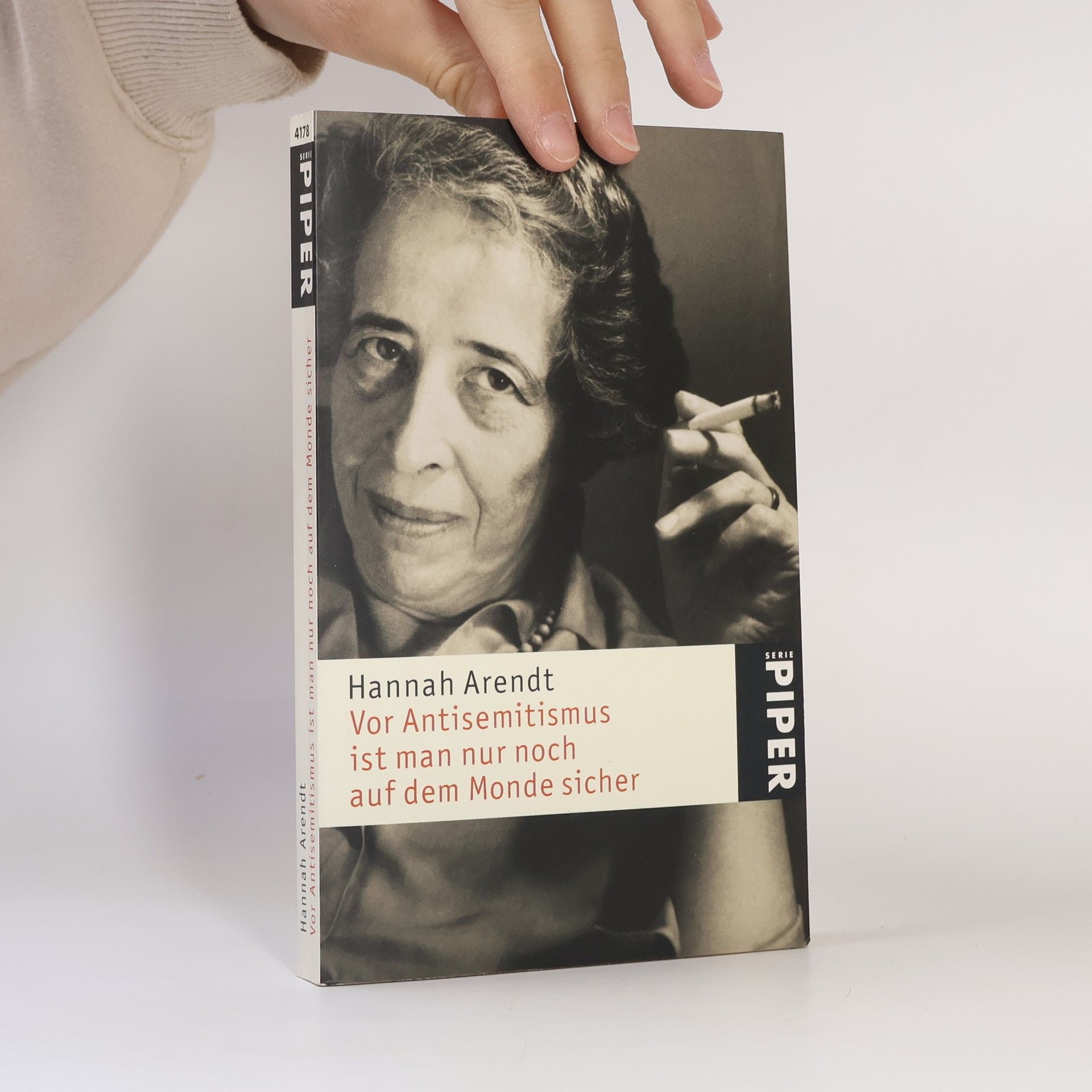 Hannah Arendt Vor Antisemitismus ist man nur noch auf dem Monde sicher