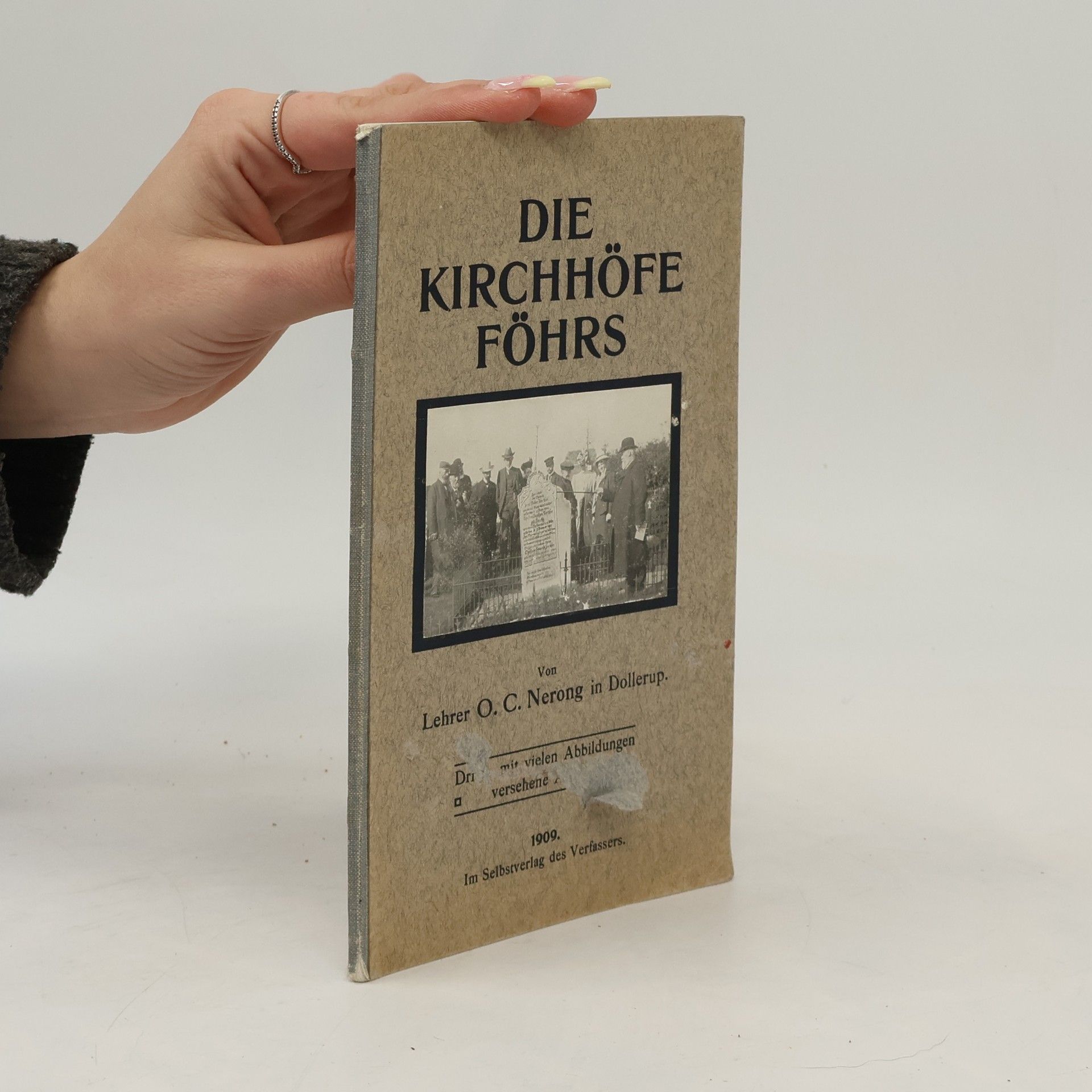 O. C Nerong Die Kirchhofe Föhrs