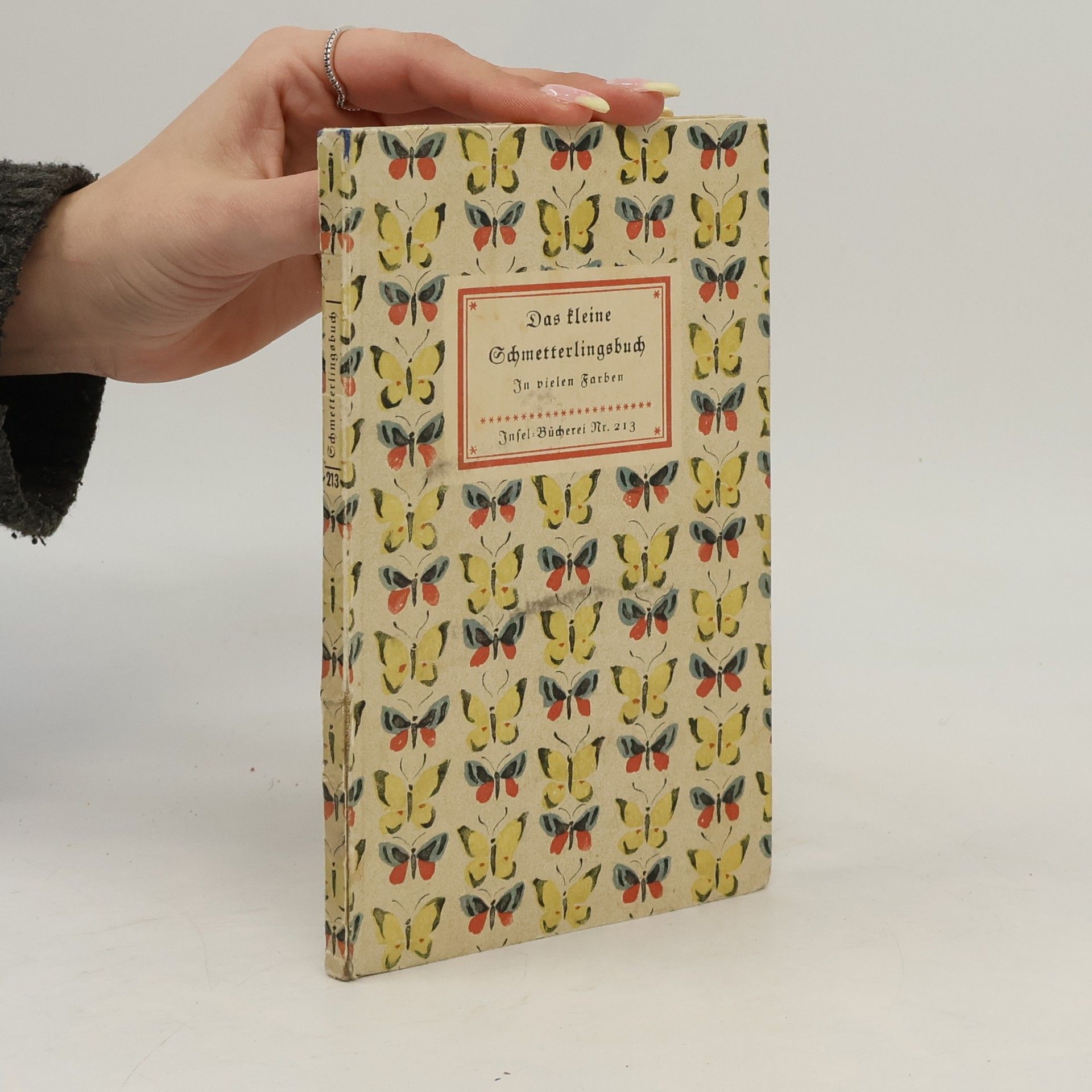 Jacob Hübner Das kleine Schmetterlingsbuch