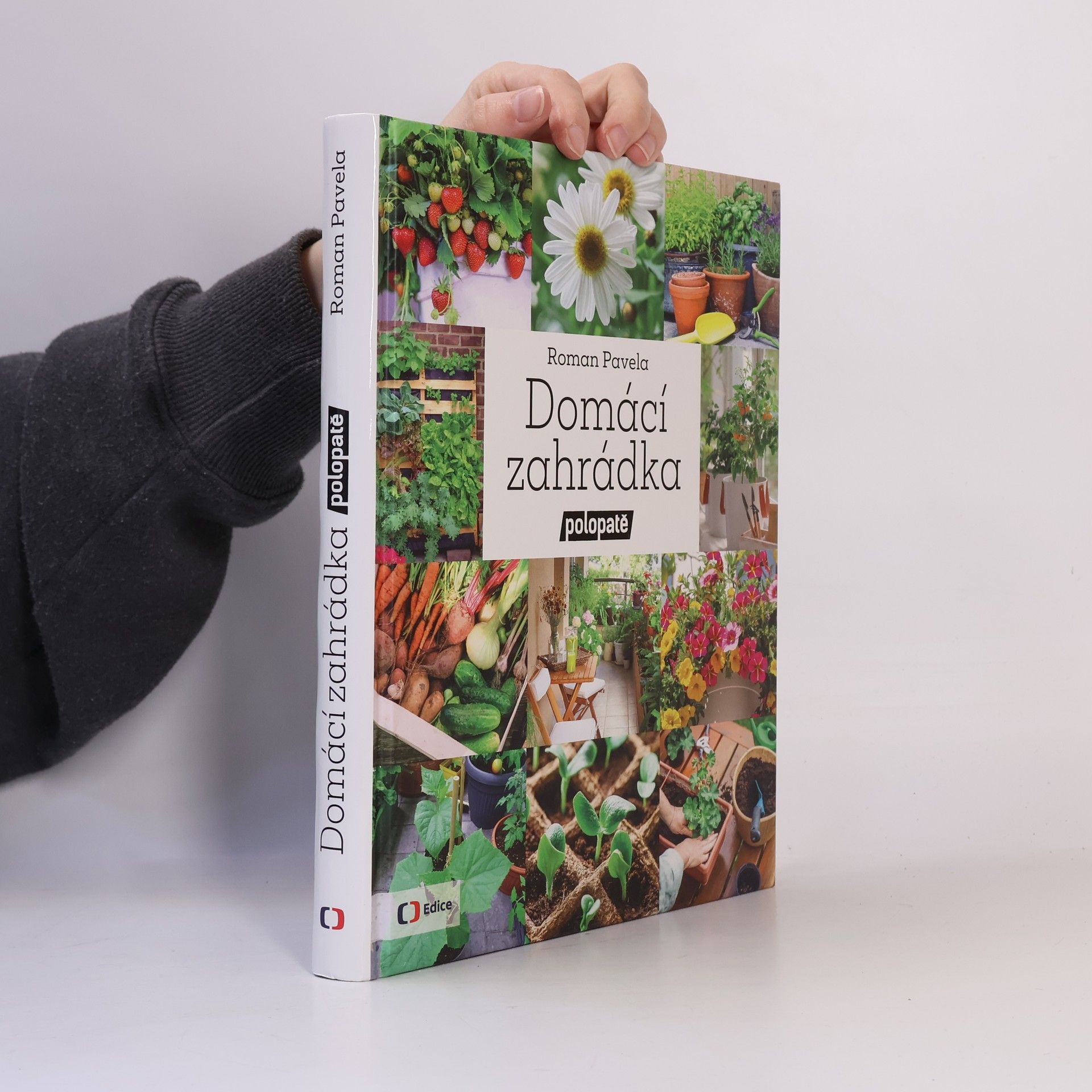 Roman Pavela Domácí zahrádka polopatě. Pěstujeme za okny, na zpevněných plochách, balkonech a terasách