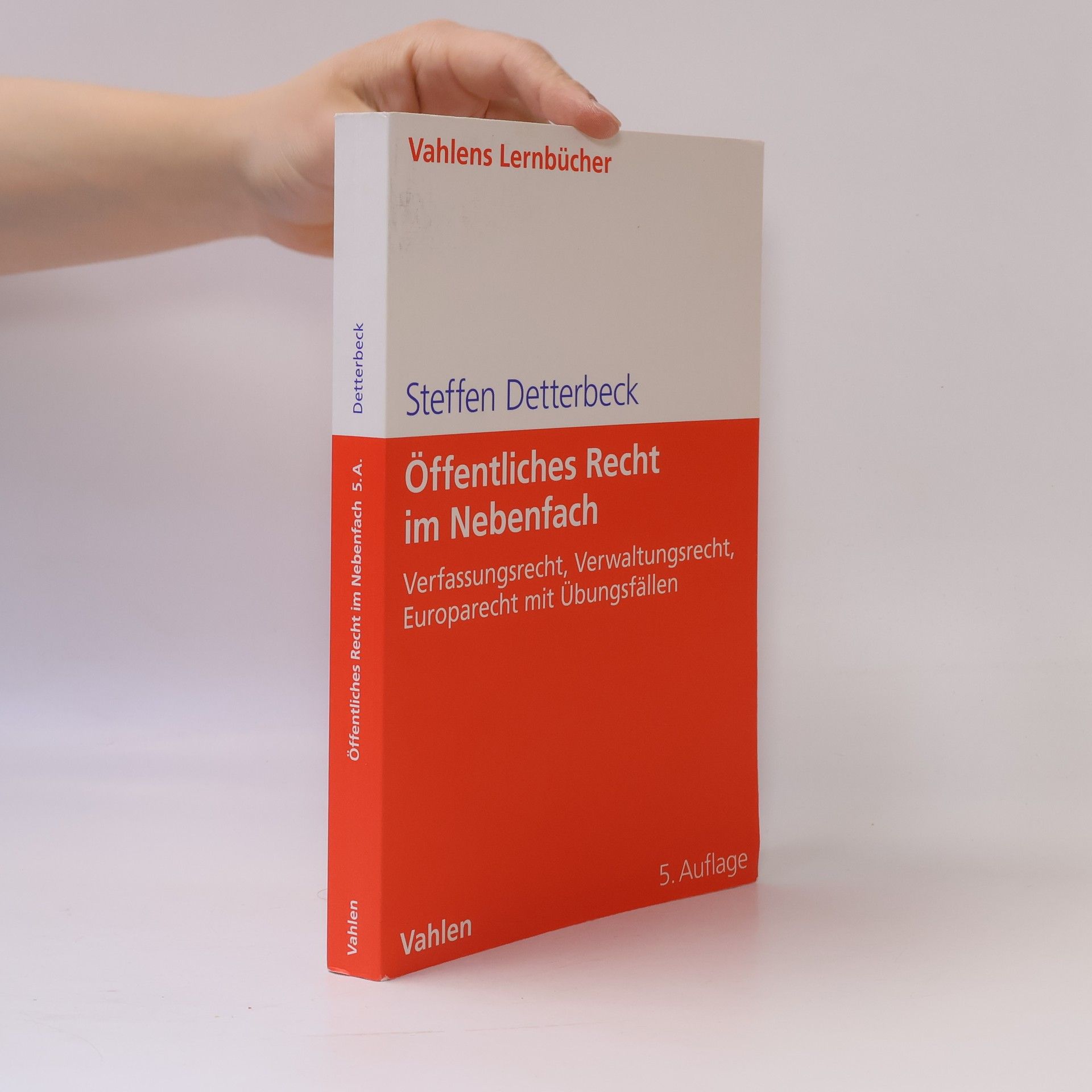 Steffen Detterbeck Öffentliches Recht im Nebenfach