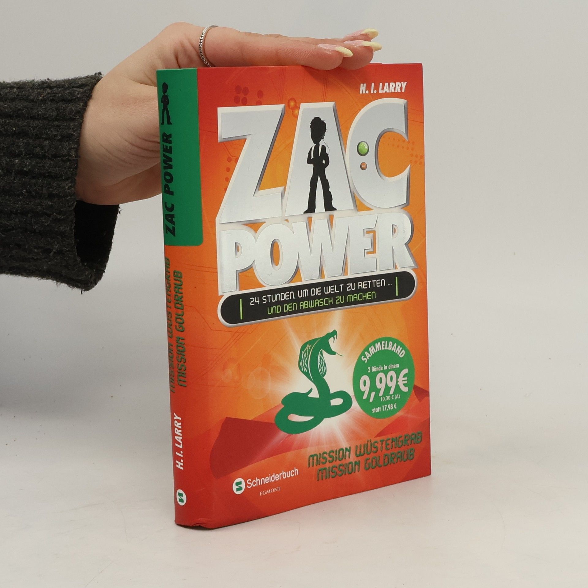 Autorenkollektiv Zac Power, Band 05: Mission Wüstengrab und Mission Goldraub