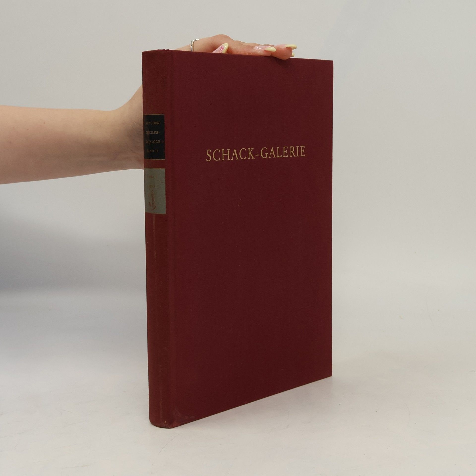 Autorenkollektiv Schack-Galerie München Gemälde-Kataloge