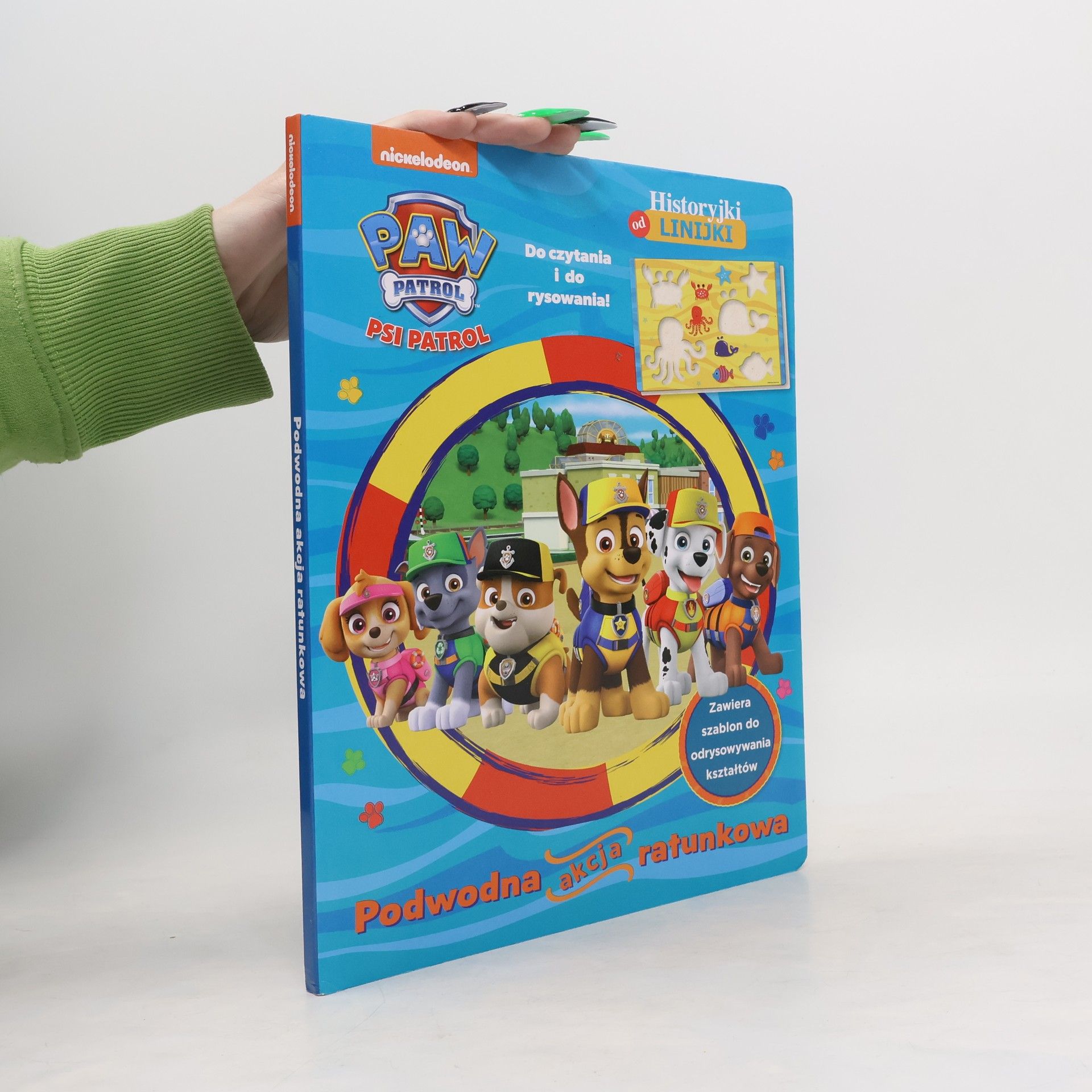Media Service Zawada Psi Patrol Historyjki od linijki Podwodna akcja ratunkowa