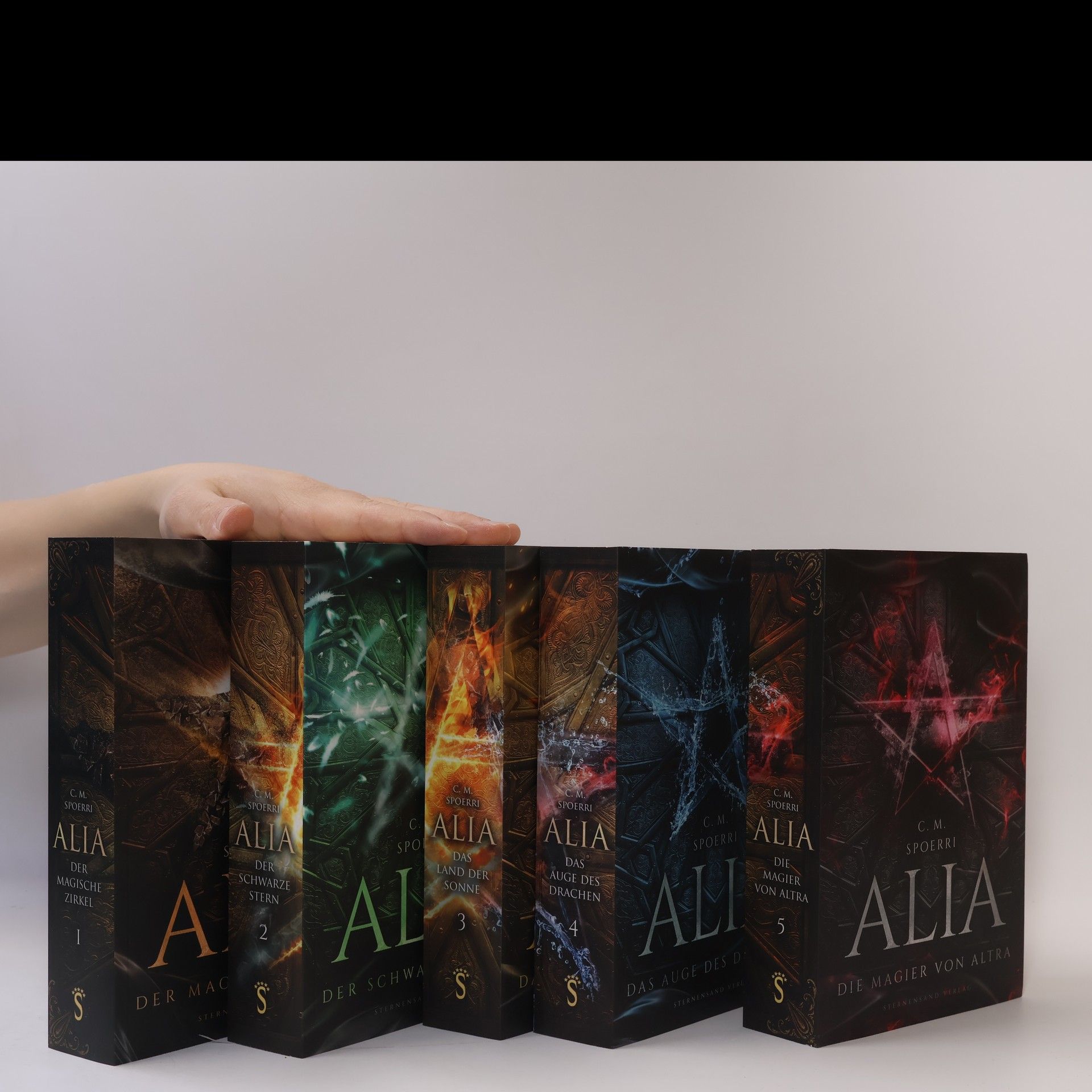 C.M. Spoerri Alia - Die komplette Reihe im Schuber