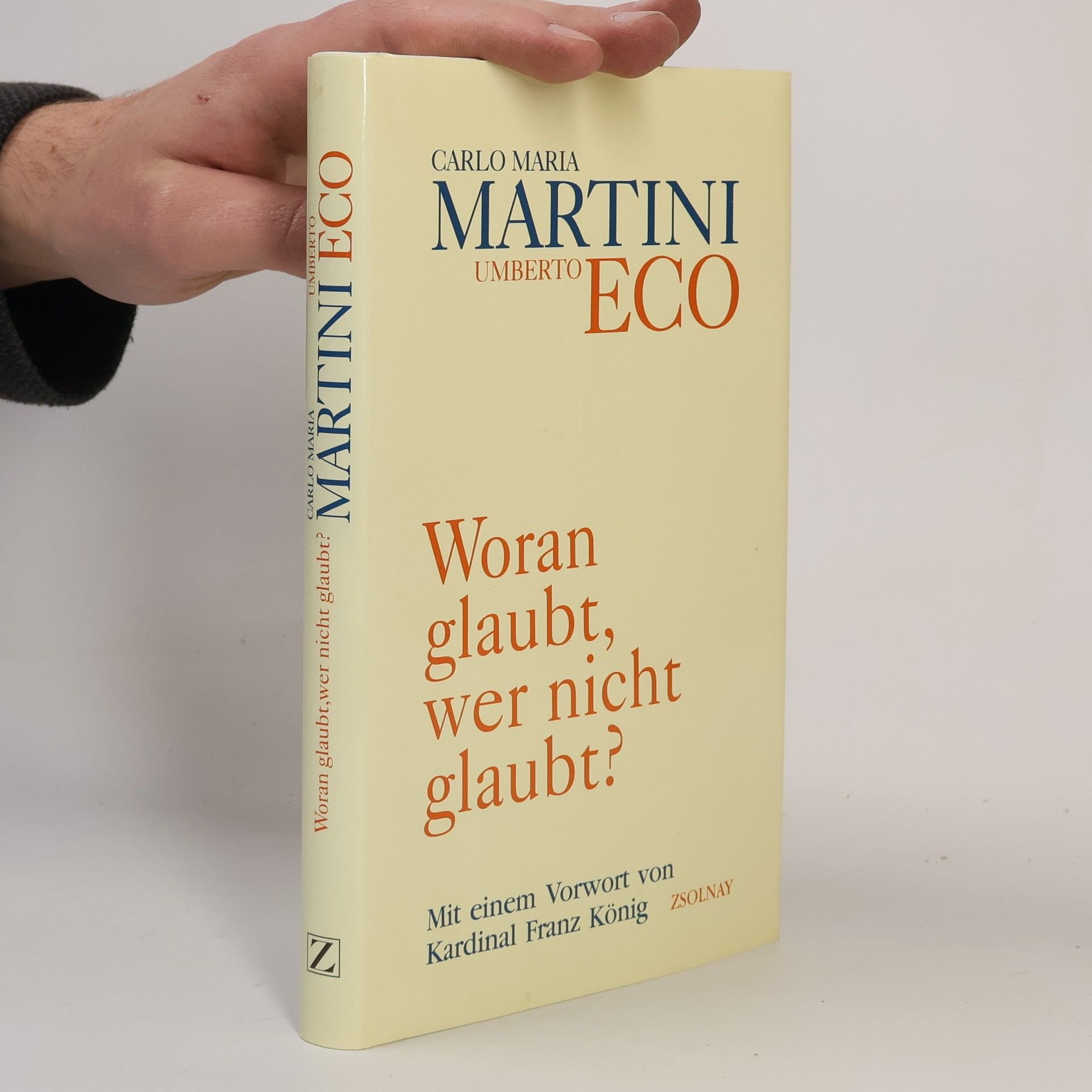 Umberto Eco Woran glaubt, wer nicht glaubt?