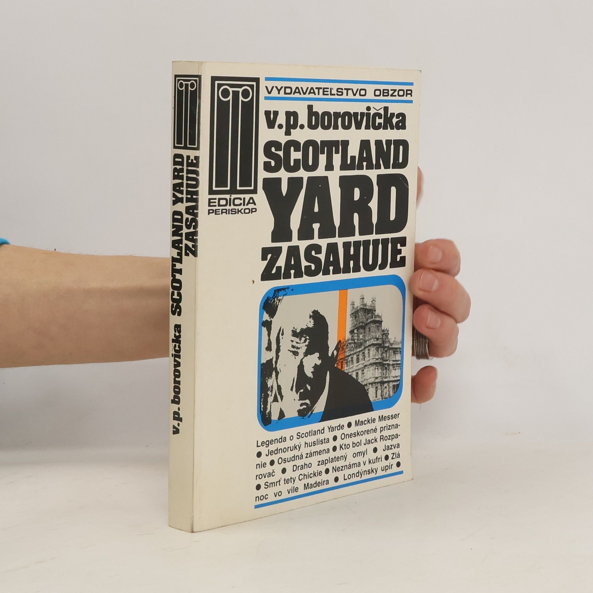 Václav Pavel Borovička Scotland Yard zasahuje