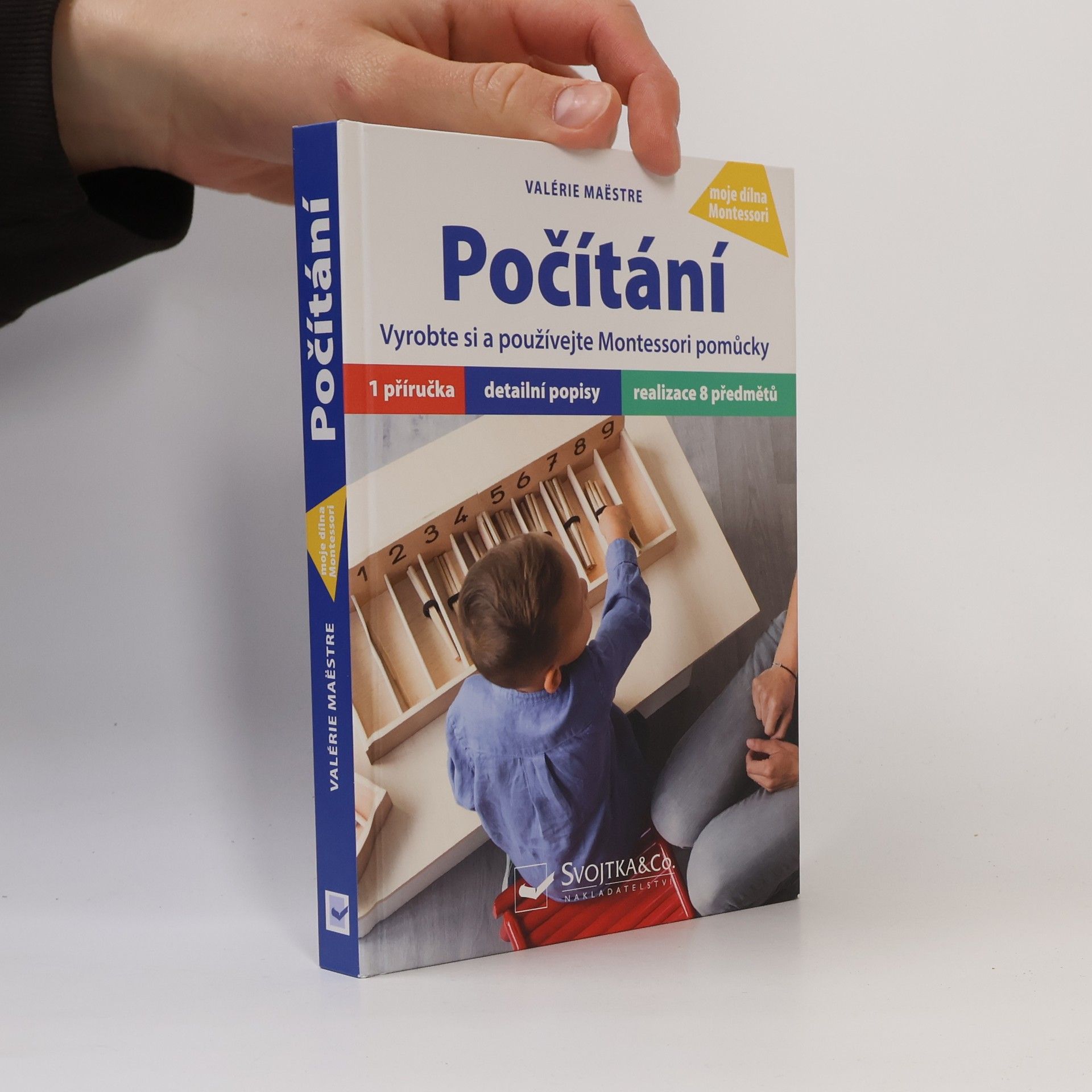 Valérie Maëstre Počítání : vyrobte si a používejte Montessori pomůcky