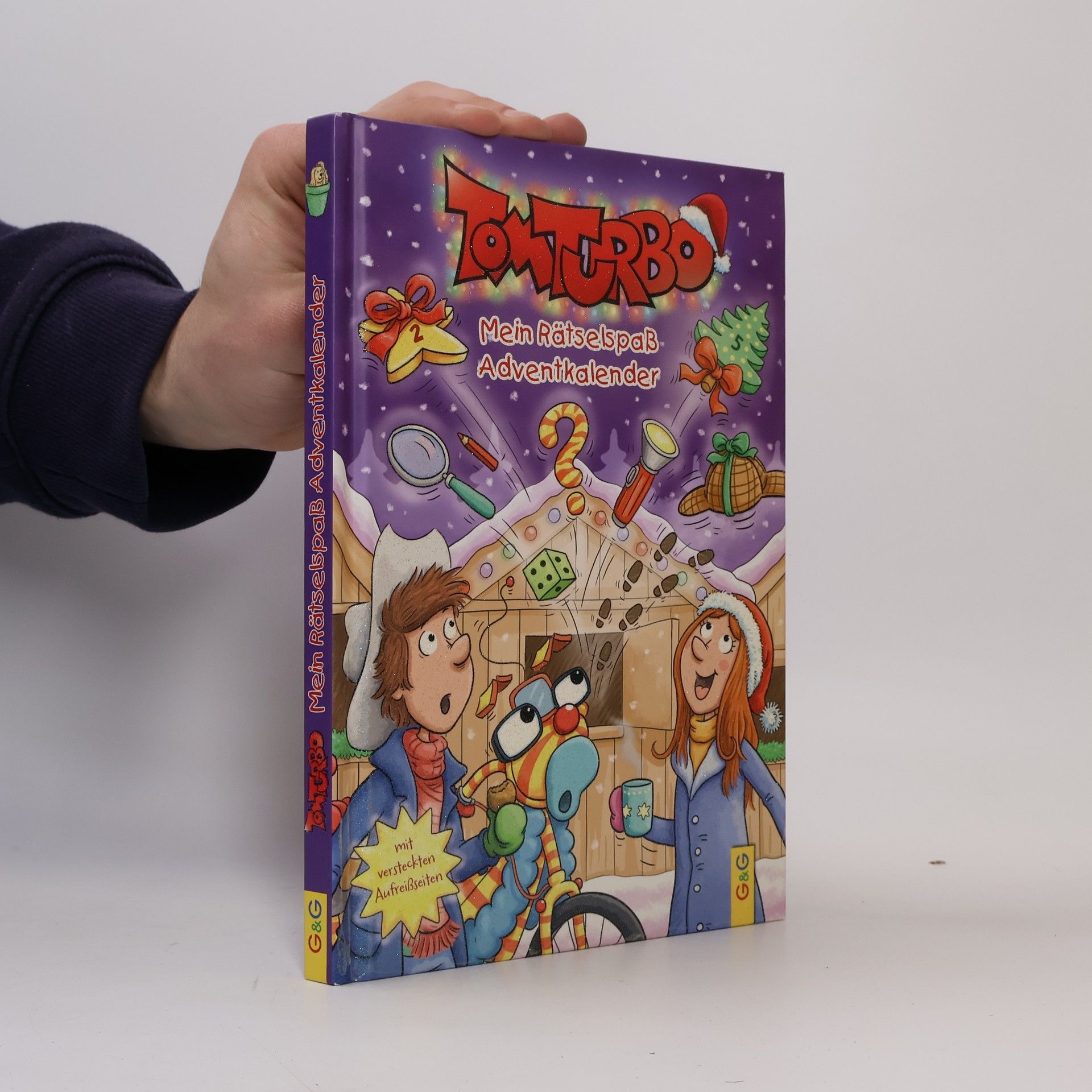 Kolektiv autorů Tom Turbo Mein Rätselspaß Adventkalender. Geheime Mission am Christkindlmarkt