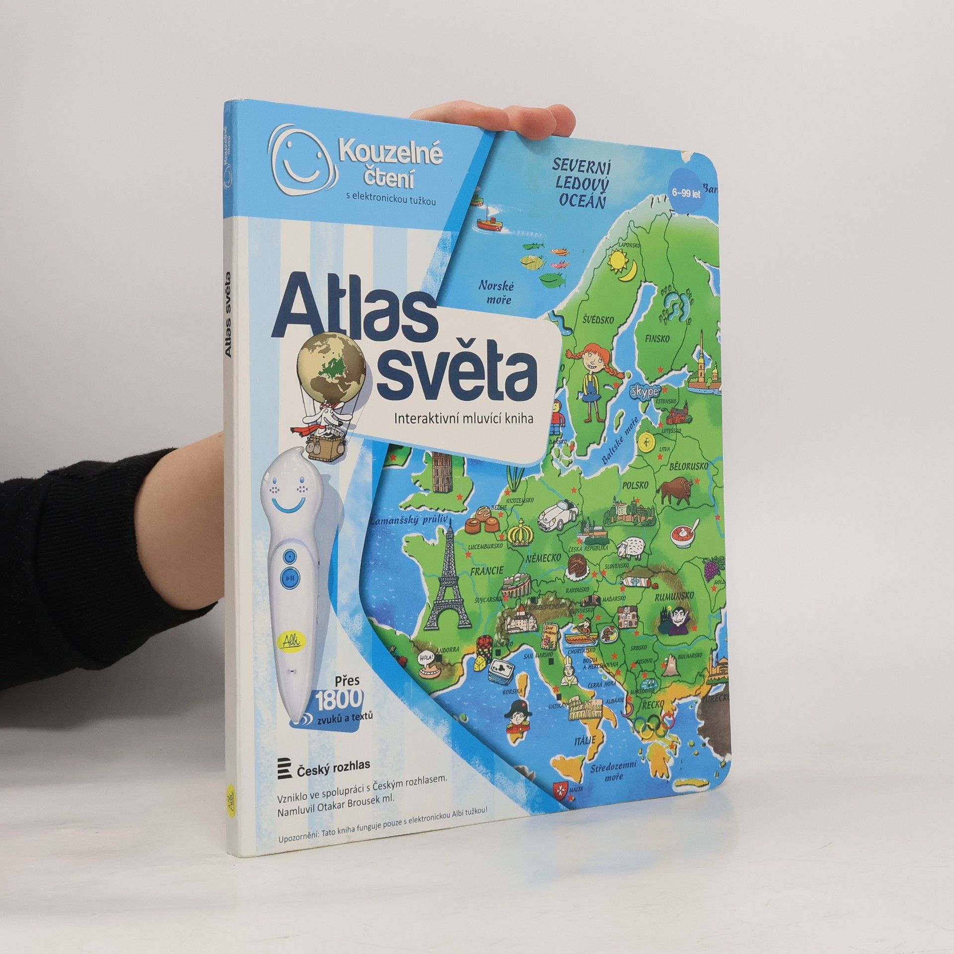 Atlas světa. Interaktivní mluvící kniha