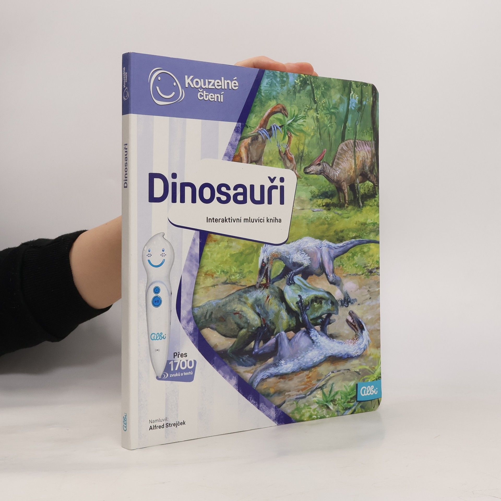 Jan Spěváček Dinosauři. Interaktivní mluvící kniha