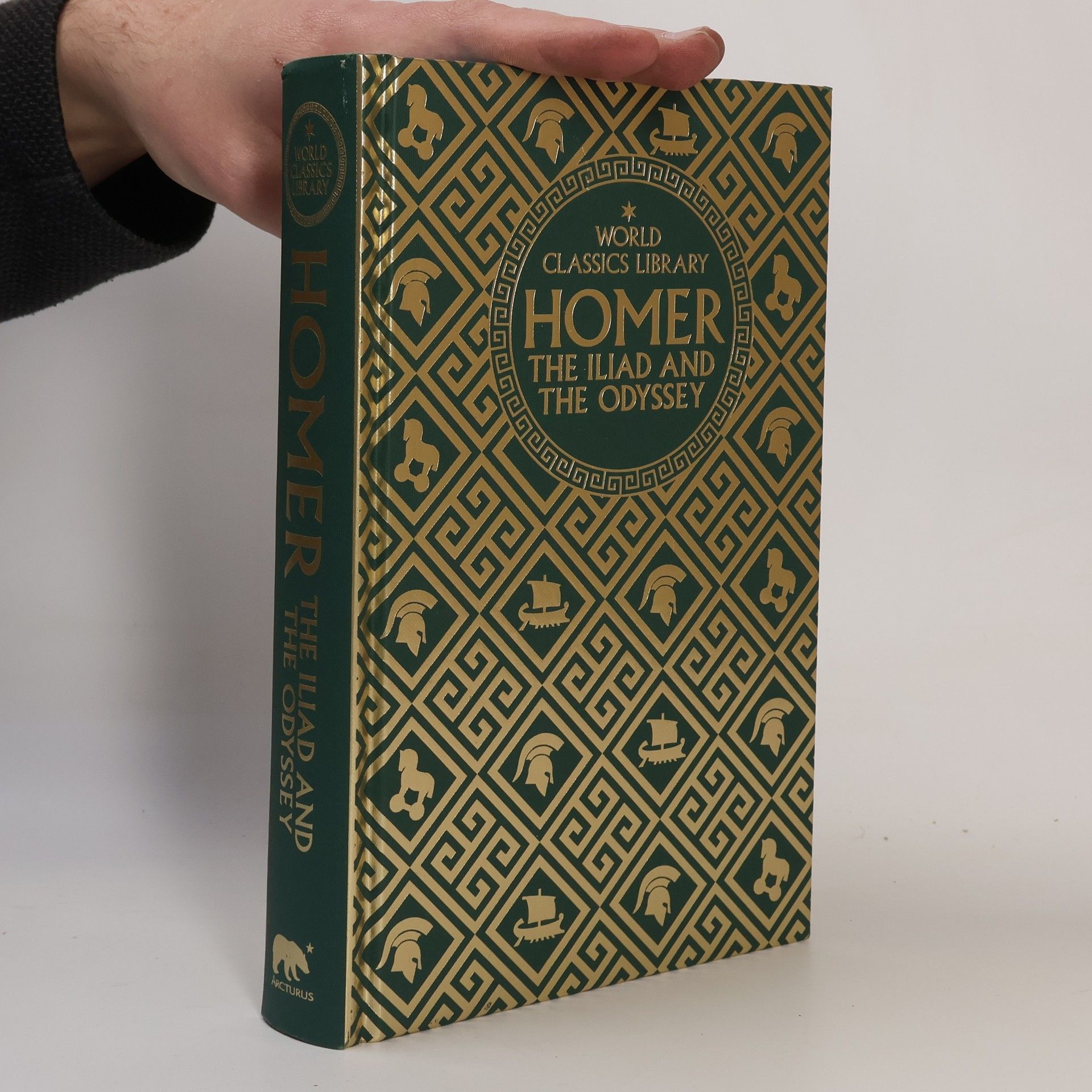 Homère World Classics Library: The Iliad and the Odyssey