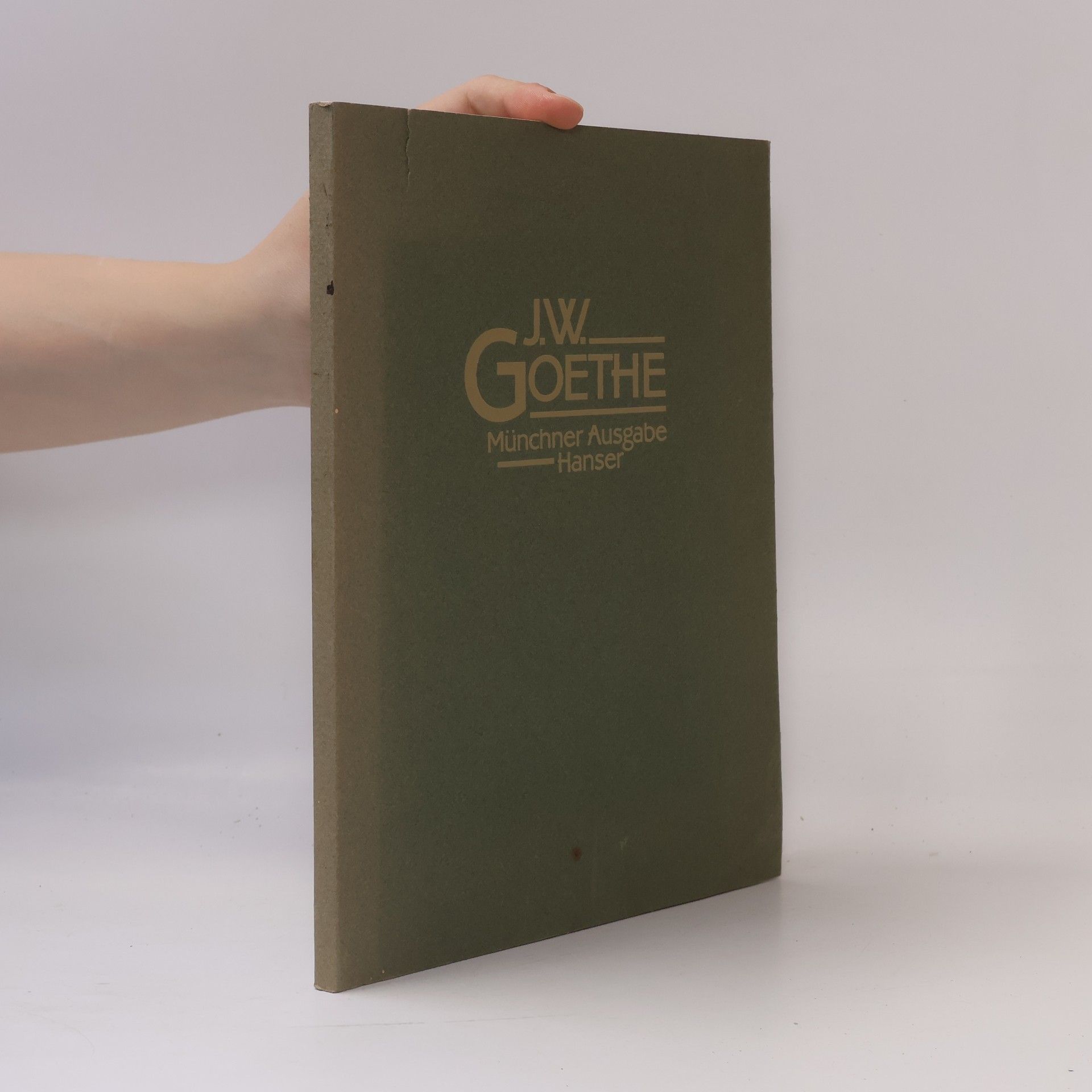 Autorenkollektiv J. W. Goethe. Münchner Ausgabe Hanser