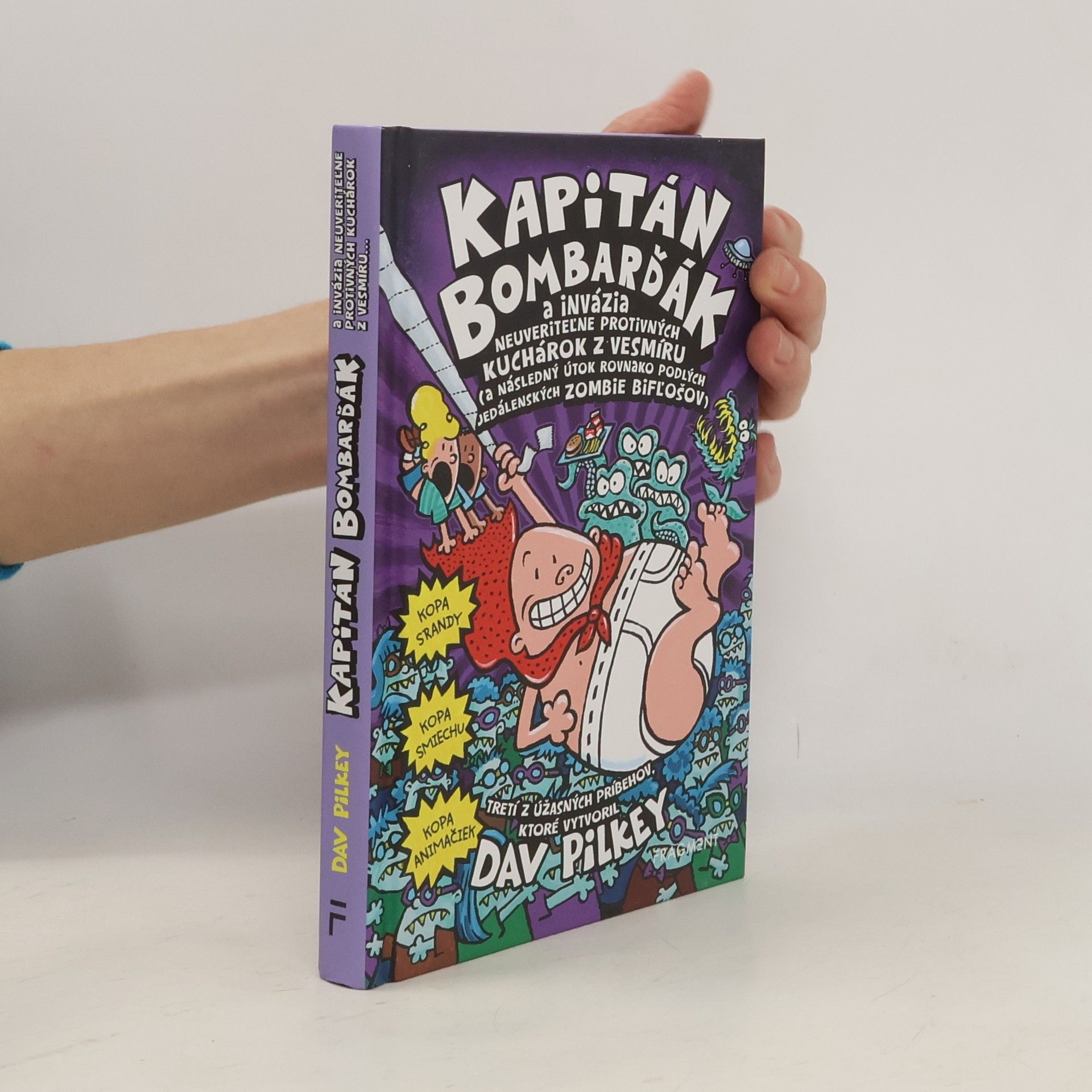 Kapitán Bombarďák a invázia neuveriteľne protivných kuchárok z vesmíru