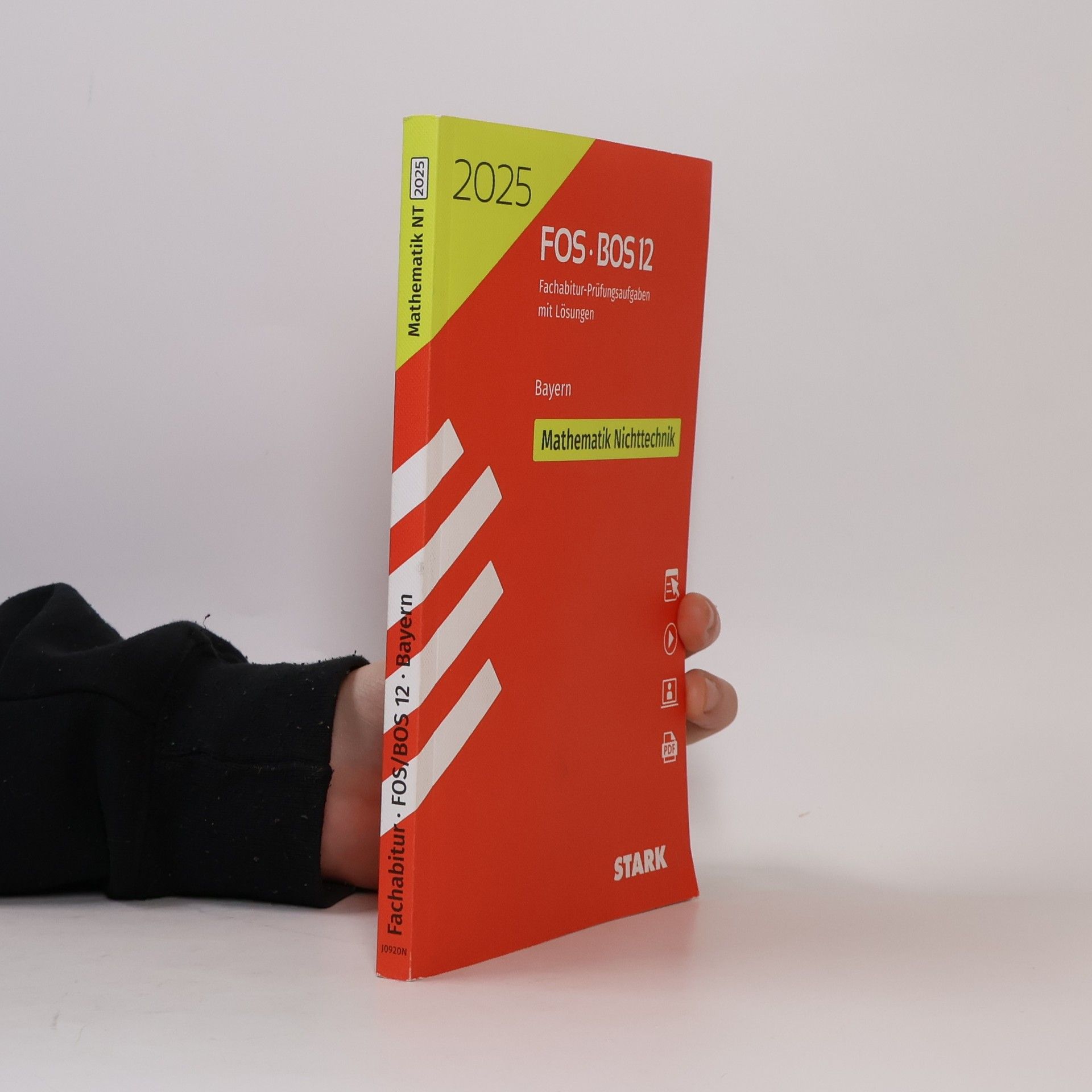 2025 FOS BOS 12 Fachabitur-Prüfungsaufgaben mit Lösungen Bayern - Mathematik Nichttechnik
