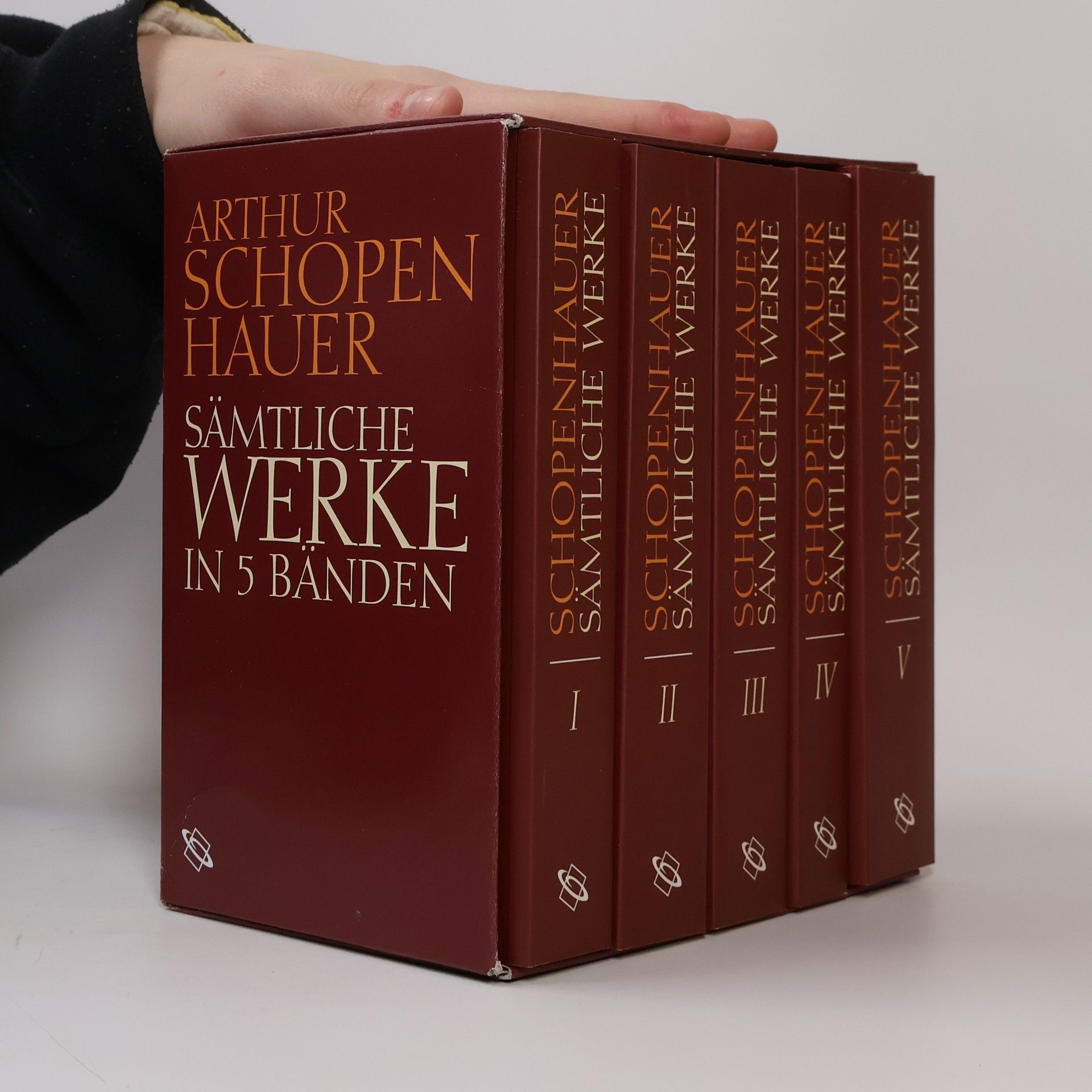 Arthur Schopenhauer Sämtliche Werke I-V