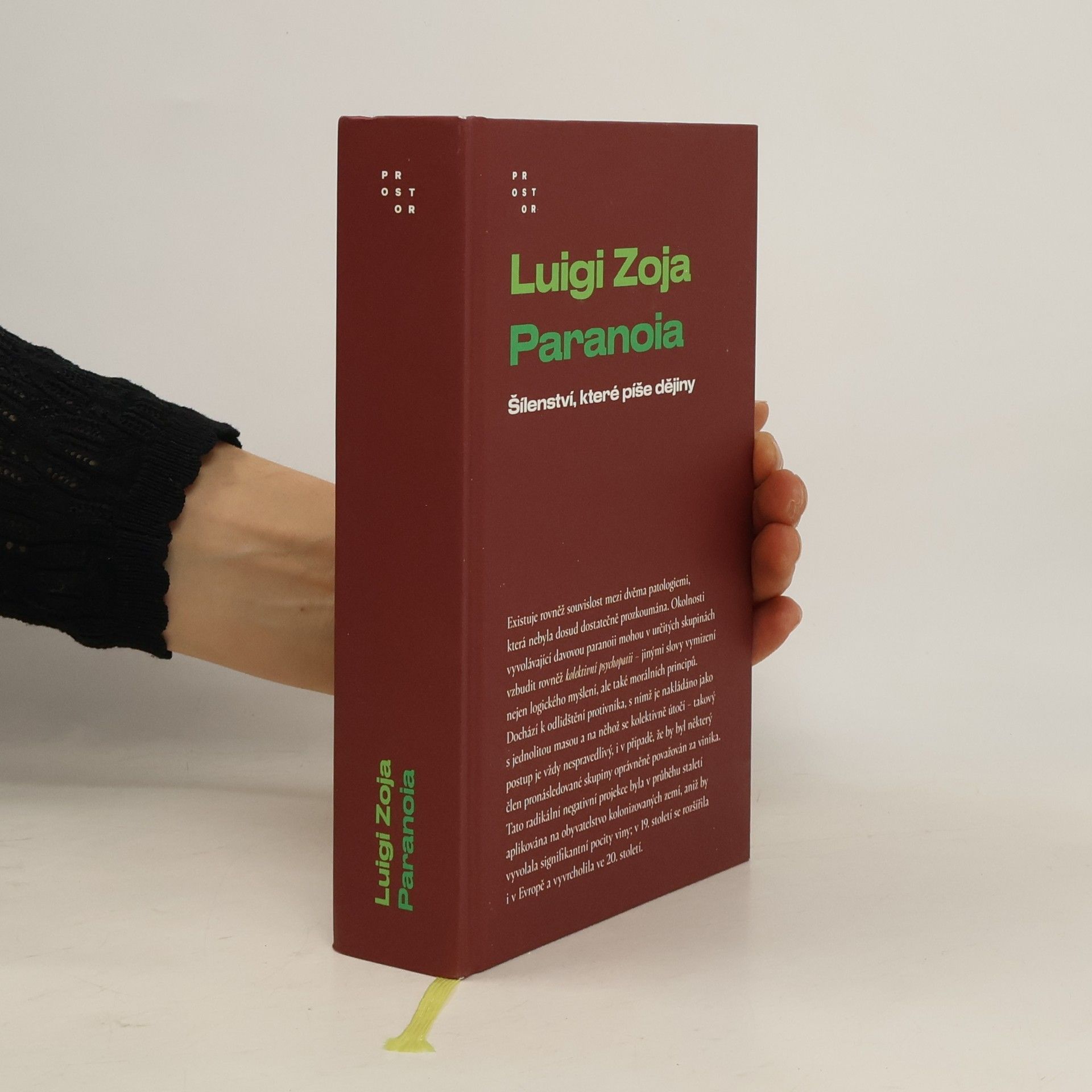Luigi Zoja Paranoia. Šílenství, které píše dějiny