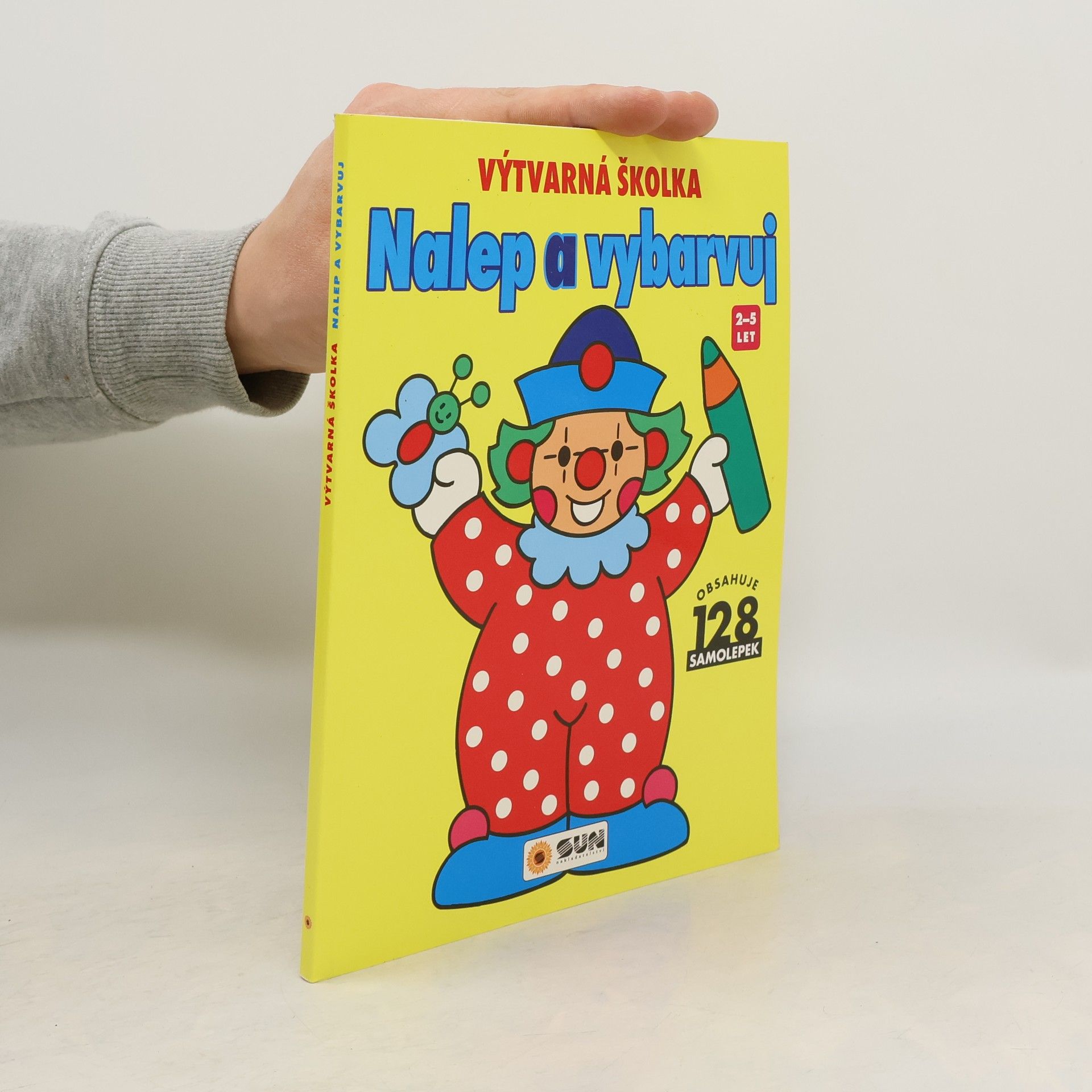 Výtvarná školka: Nalep a vybarvuj