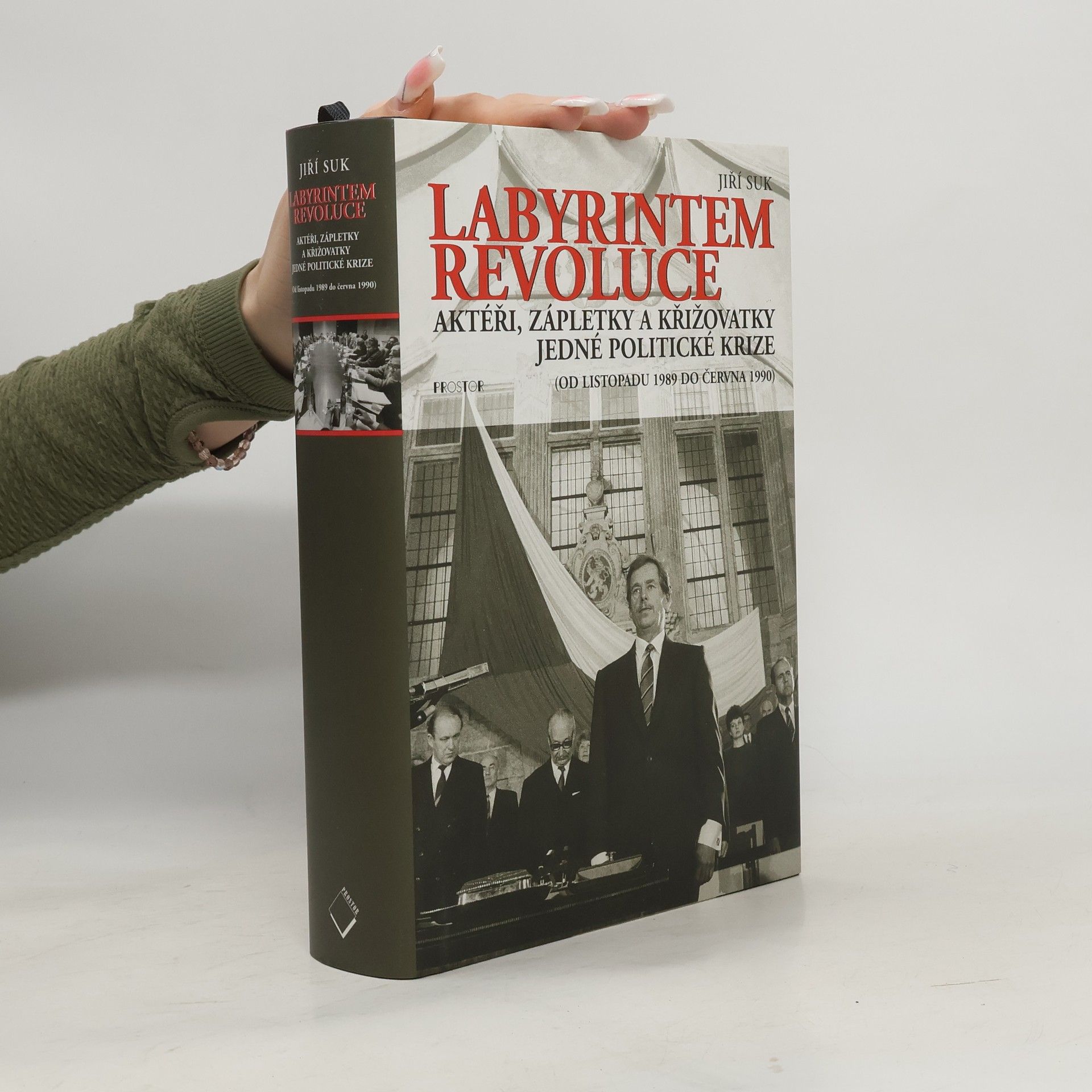 Jiří Suk Labyrintem revoluce. Aktéři, zápletky a křižovatky jedné politické krize (od listopadu 1989 do června 1990)