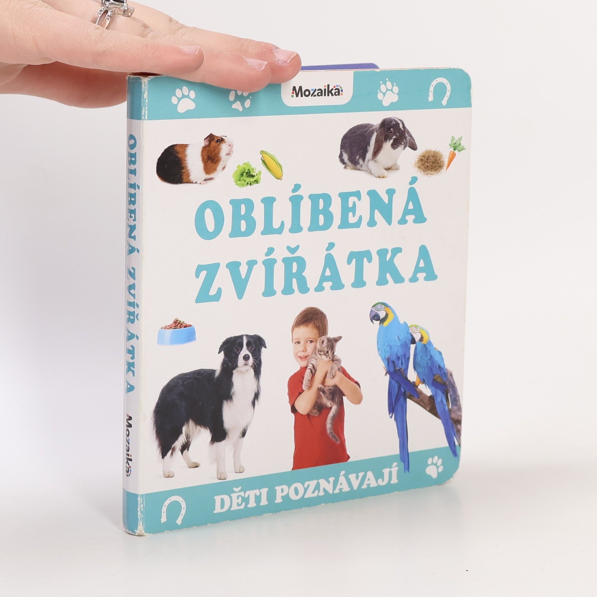 Autorenkollektiv Oblíbená zvířátka : děti poznávají Děti poznávají oblíbená zvířatka