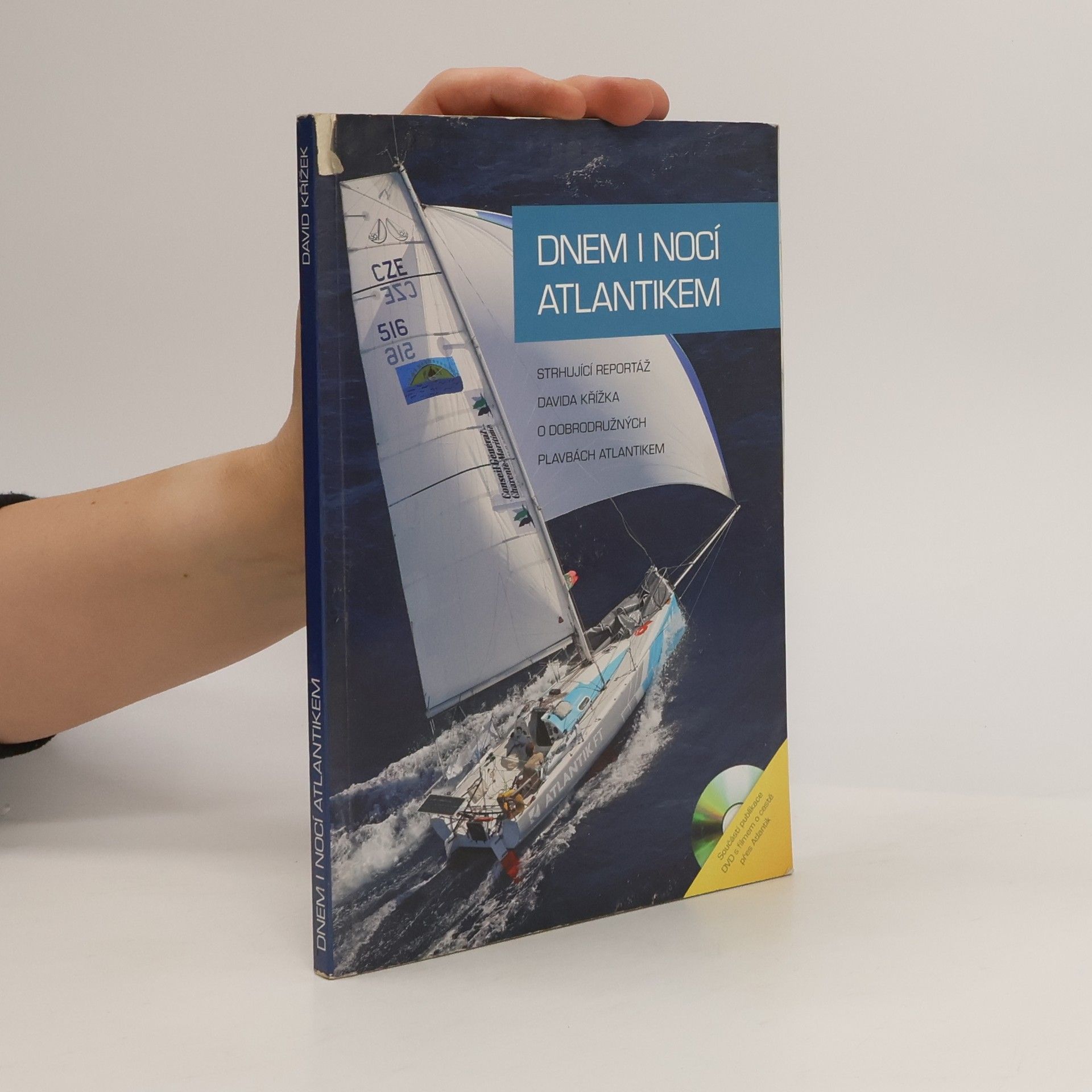 David Křížek Dnem i nocí Atlantikem