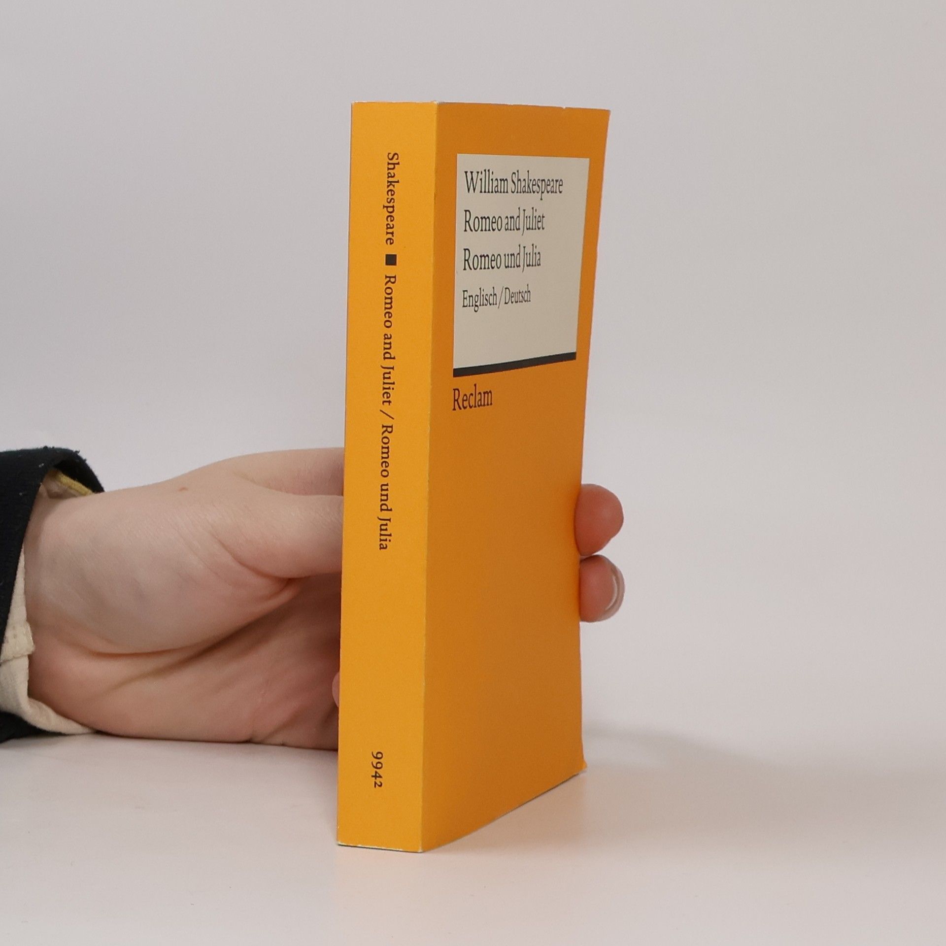 William Shakespeare Romeo und Julia. Romeo and Juliet