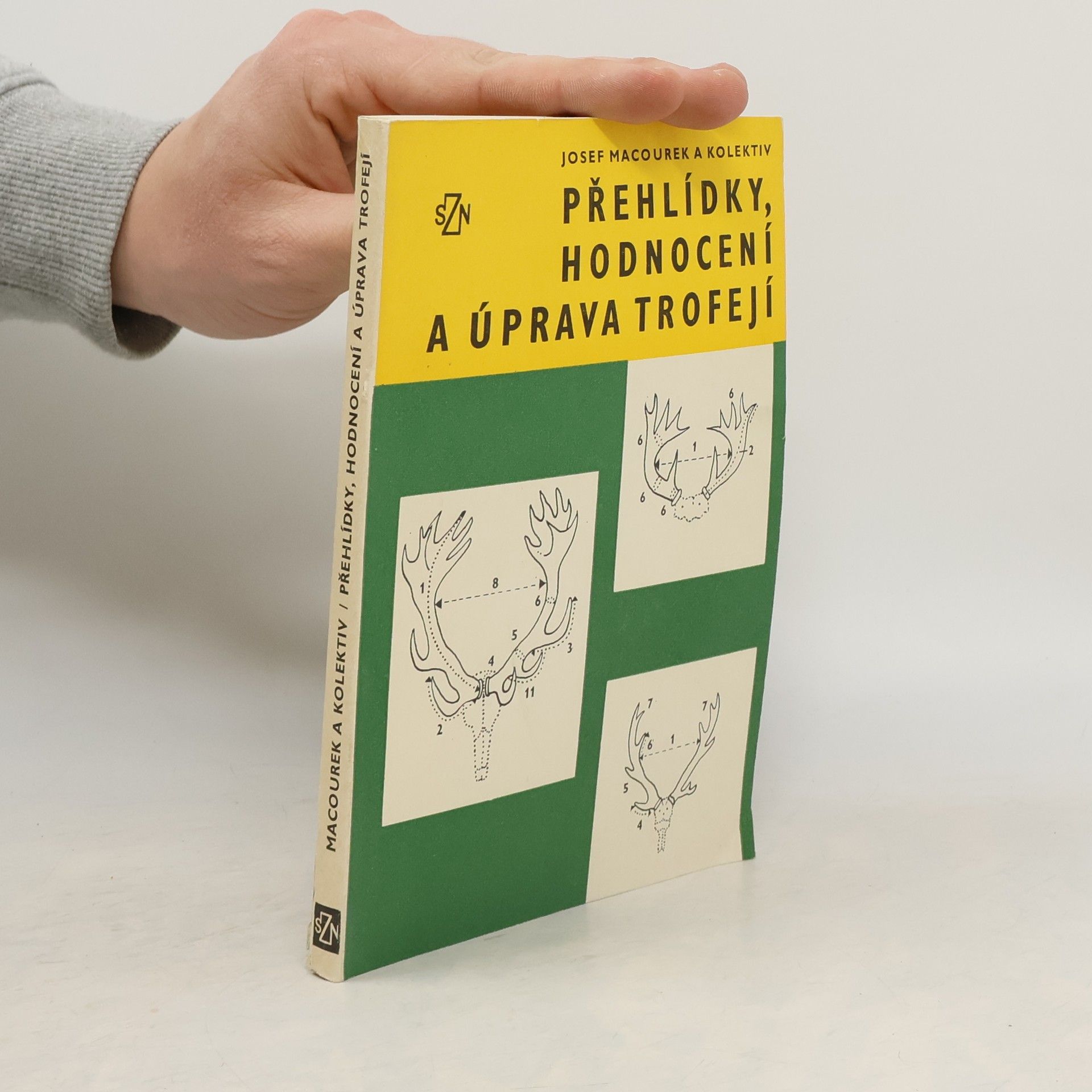 Josef Macourek Přehlídky, hodnocení a úprava trofejí
