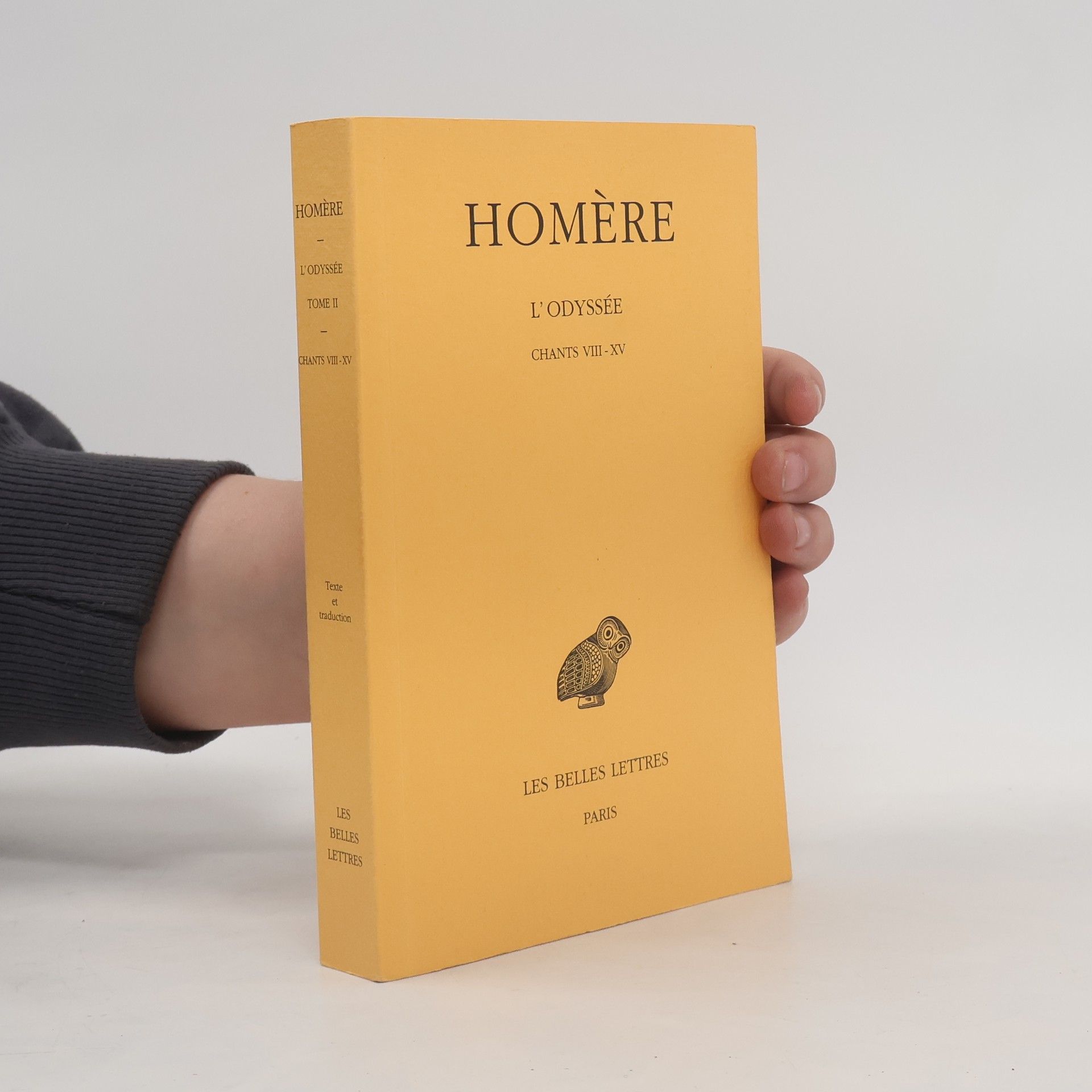 Homère Collection Des Universites De France - 2: L'Odyssée