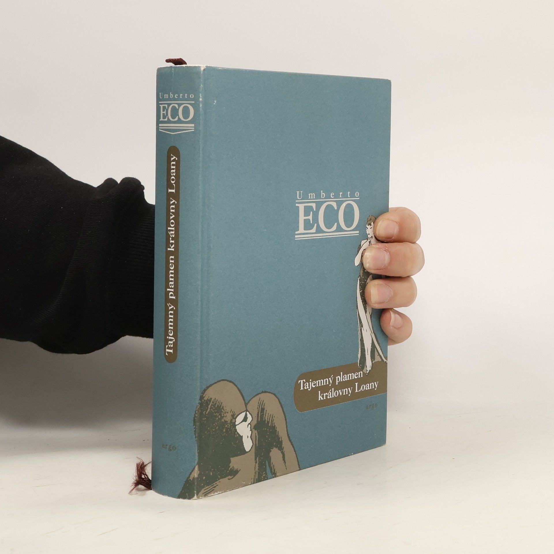 Umberto Eco Tajemný plamen královny Loany: Ilustrovaný román