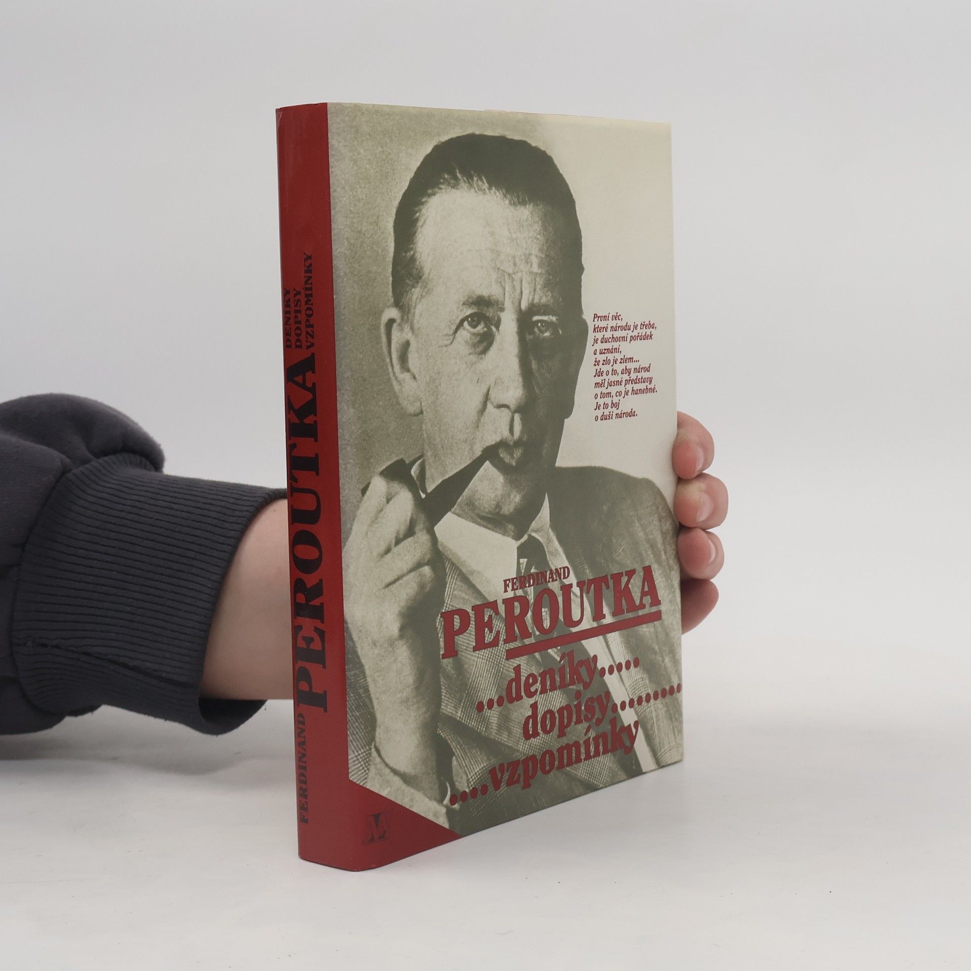 Slávka Peroutková Ferdinand Peroutka : deníky, dopisy, vzpomínky