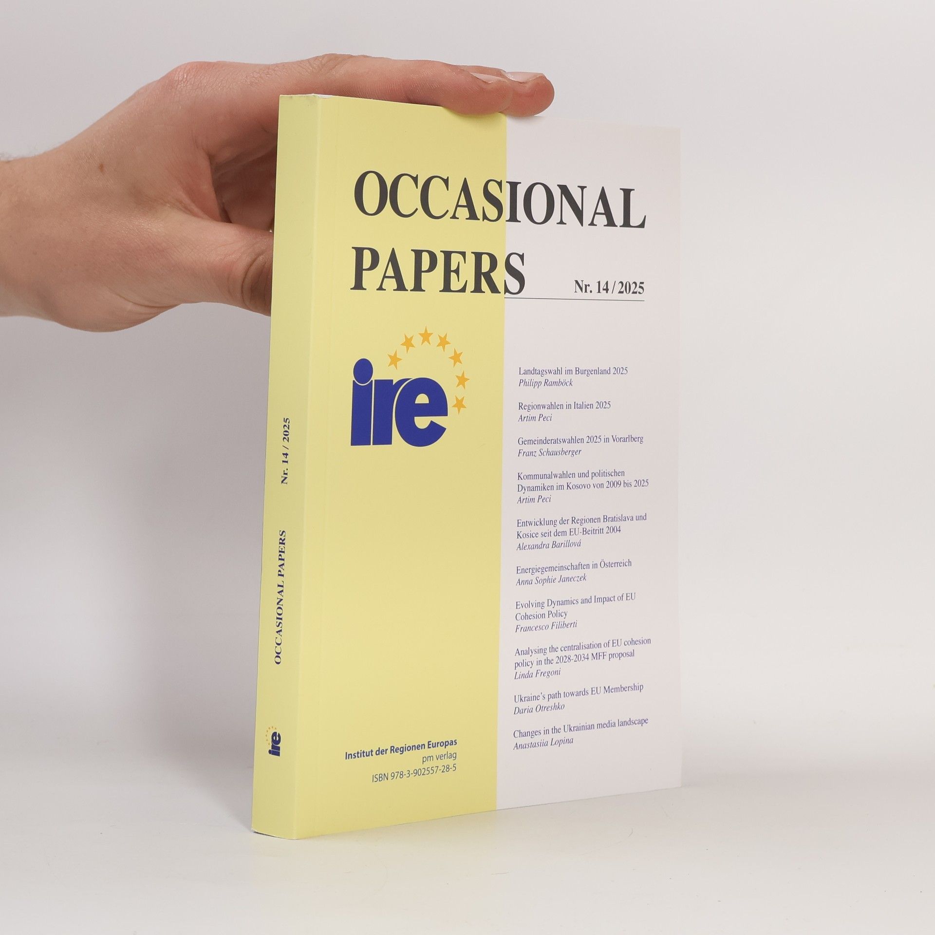 Collectif d'auteurs Occasional Papers 14/2025