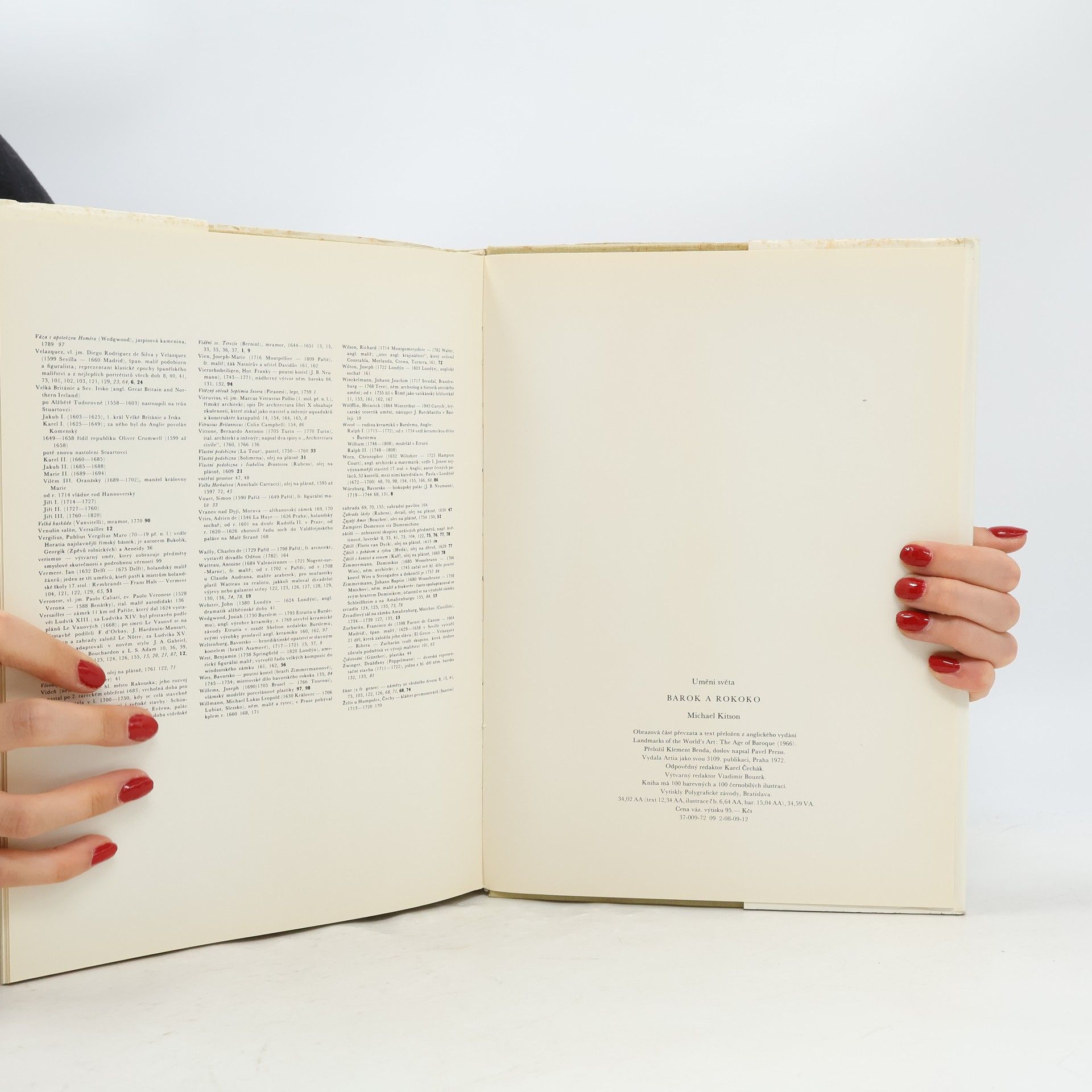 Michael Kitson Barok a rokoko