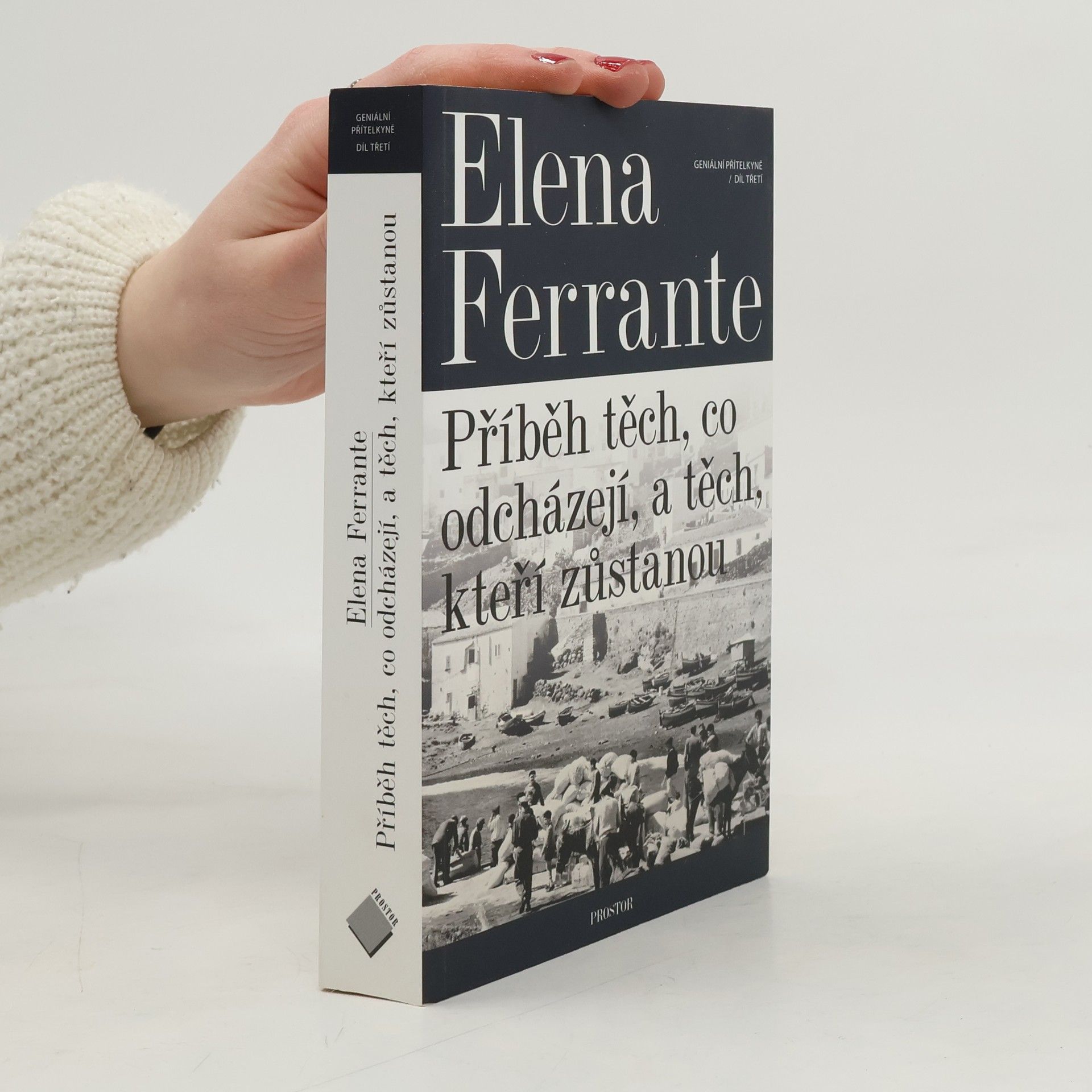 Elena Ferrante Geniální přítelkyně 3. Příběh těch, co odcházejí, a těch, kteří zůstanou