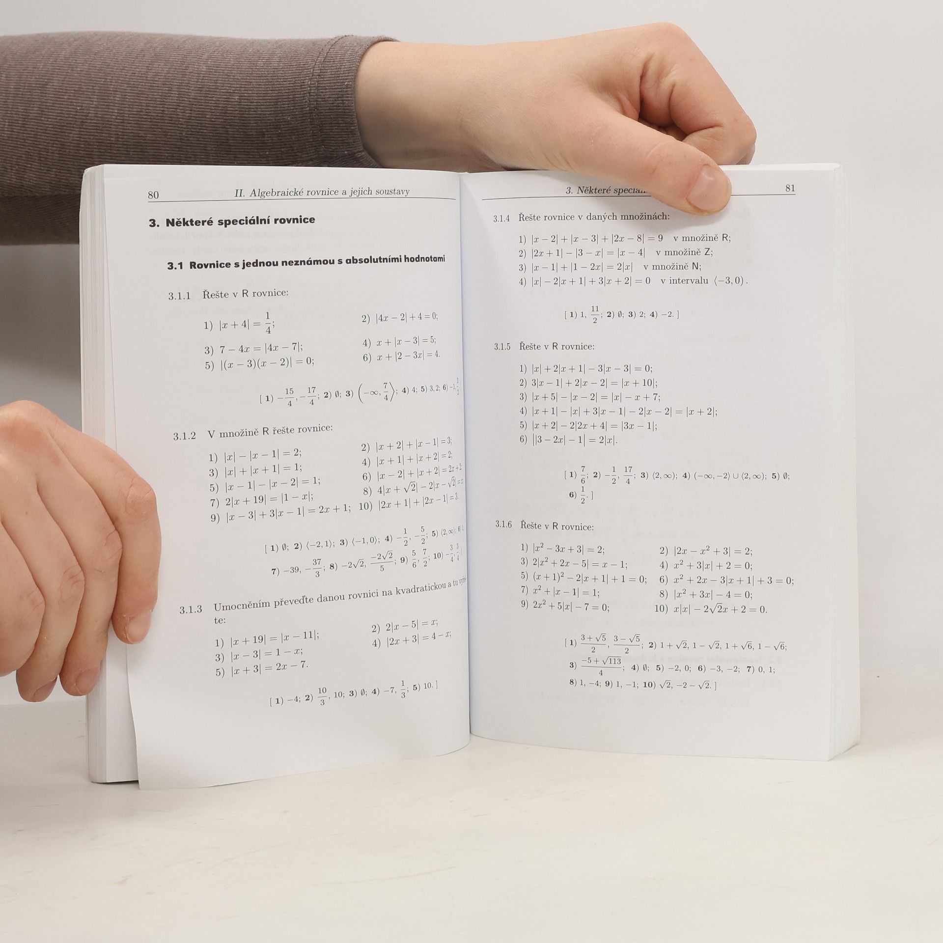 František Janeček Sbírka úloh z matematiky pro střední školy
