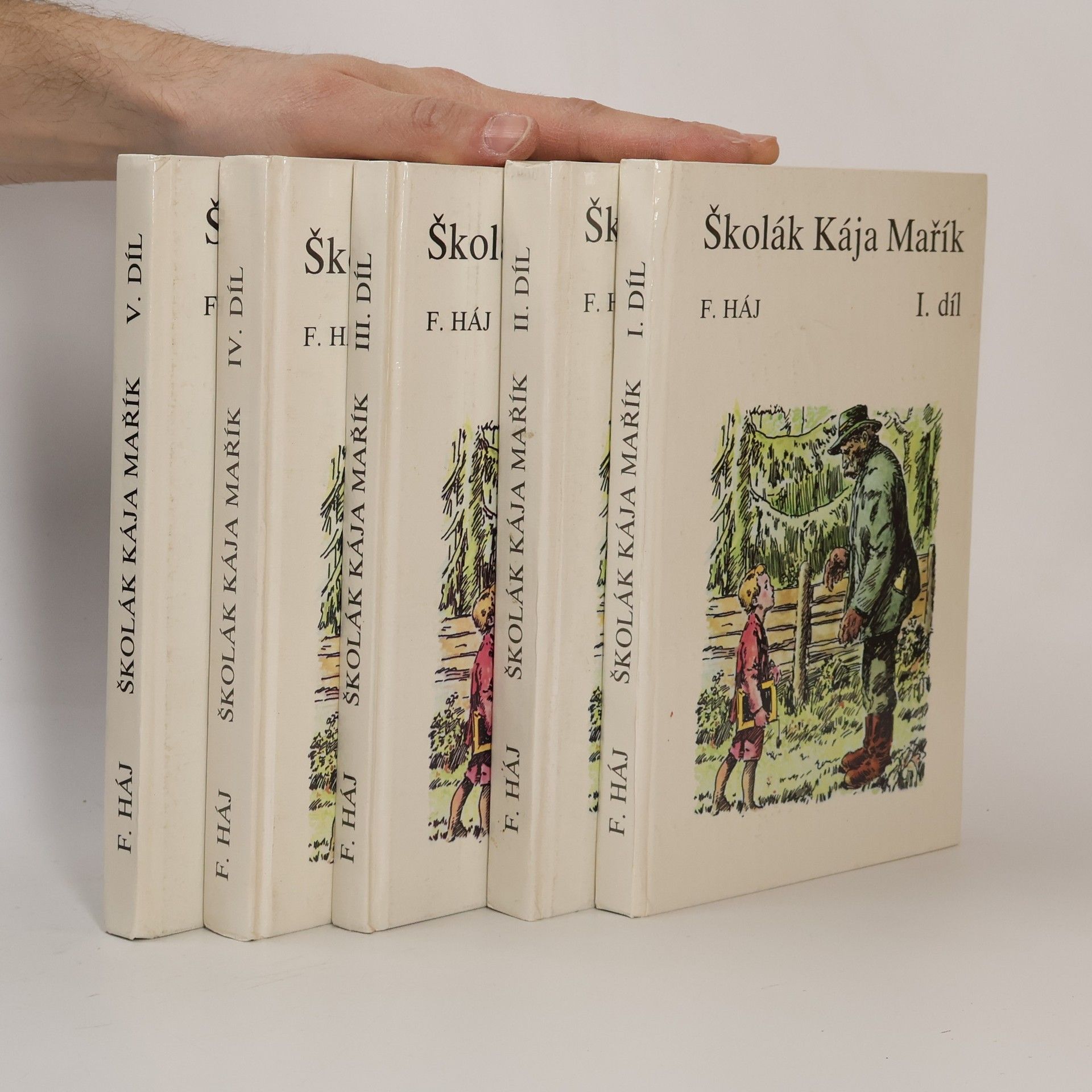 Školák Kája Mařík. 1.-5. díl