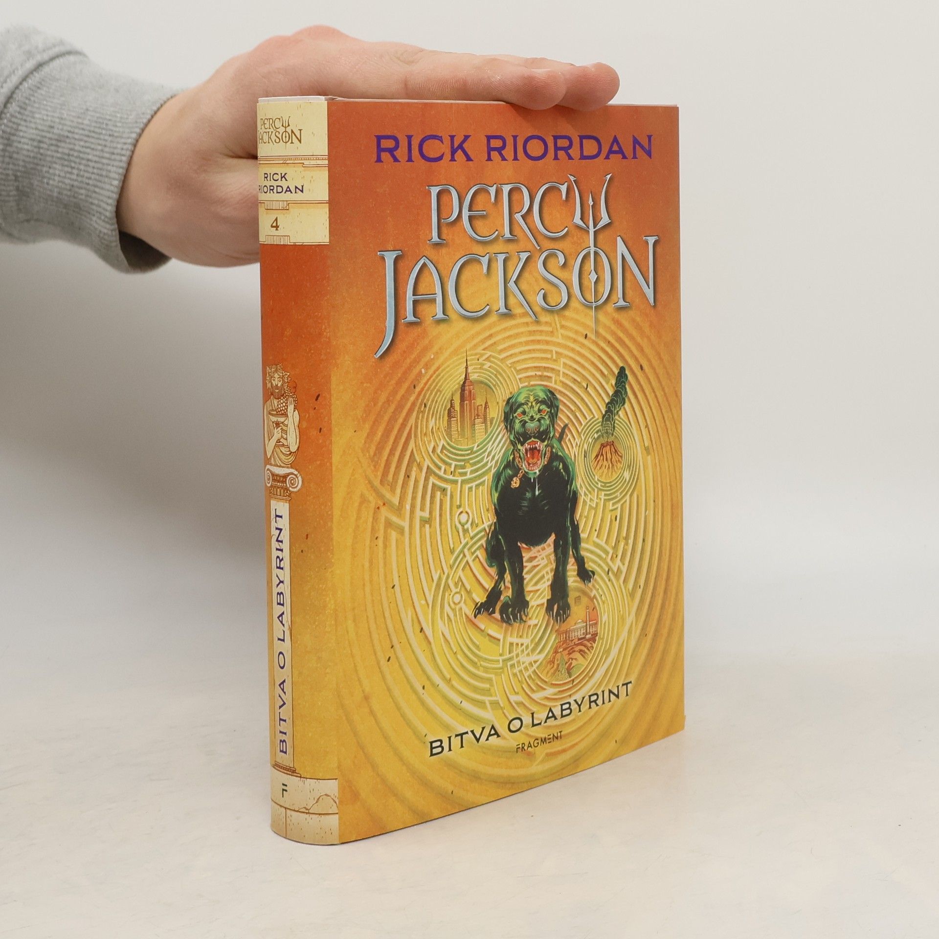 Rick Riordan Percy Jackson. Bitva o labyrint