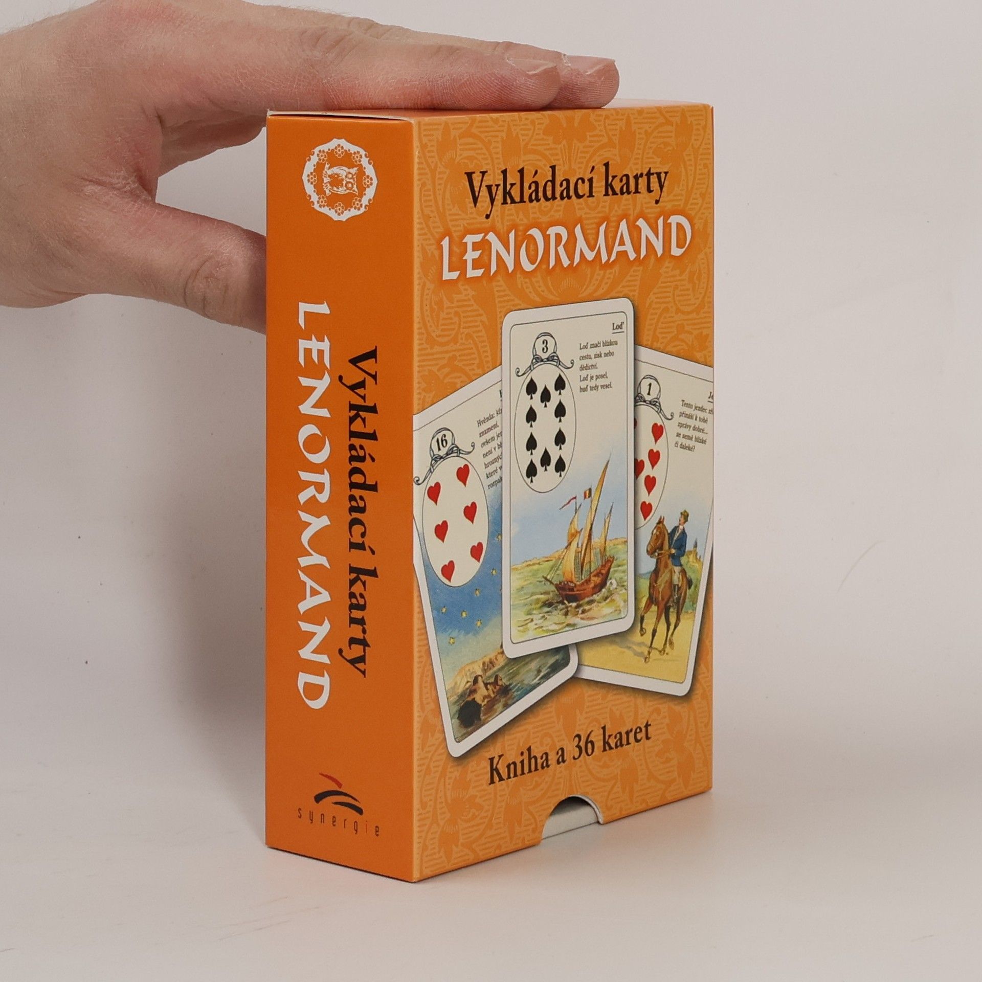 Erna Droesbeke von Enge Lenormand vykládací karty (kniha + 36 karet)