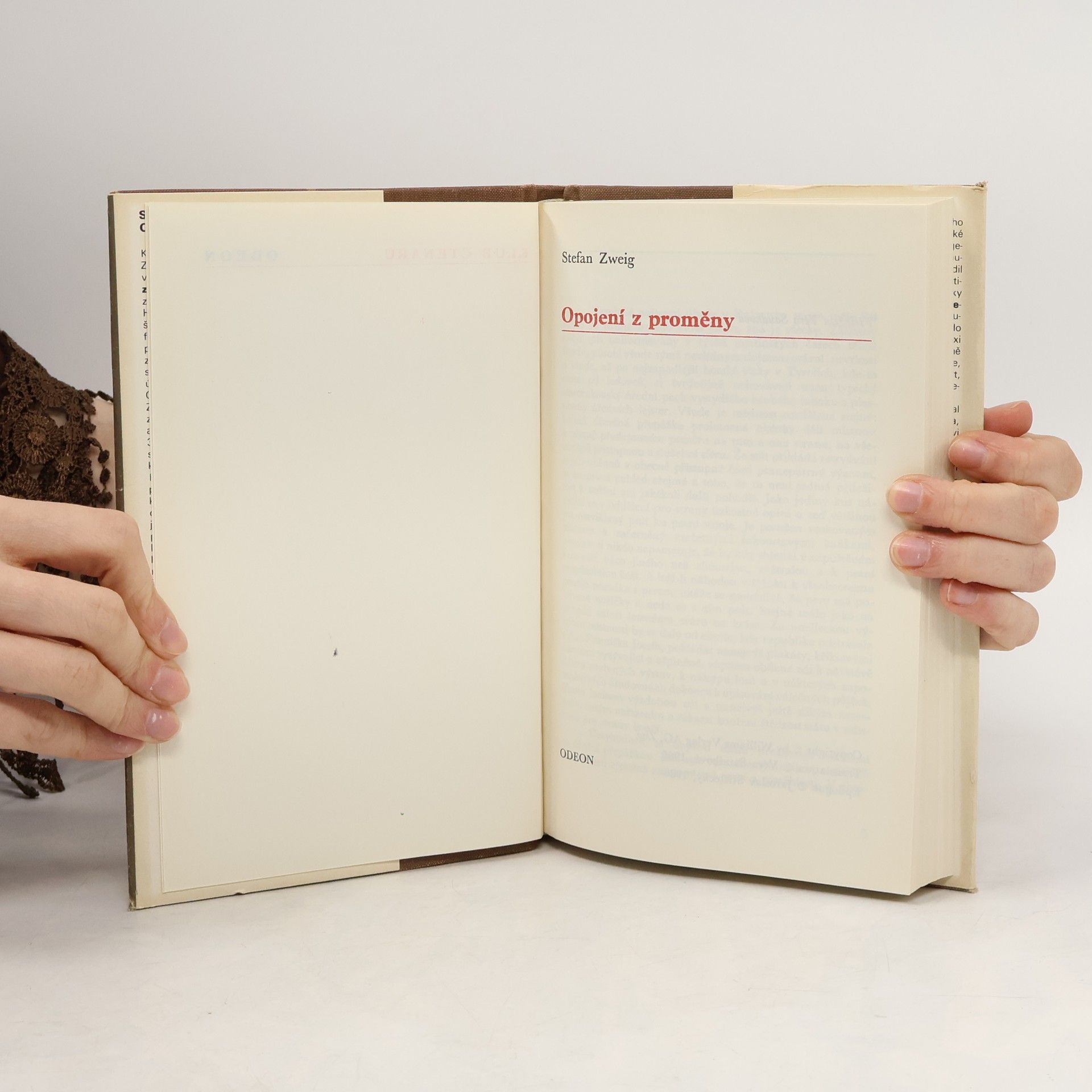 Stefan Zweig Opojení z proměny