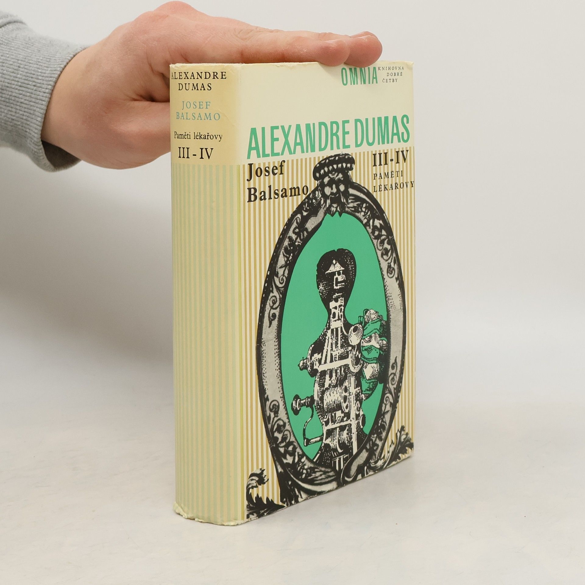 Alexandre Dumas Josef Balsamo III-IV. Paměti lékařovi