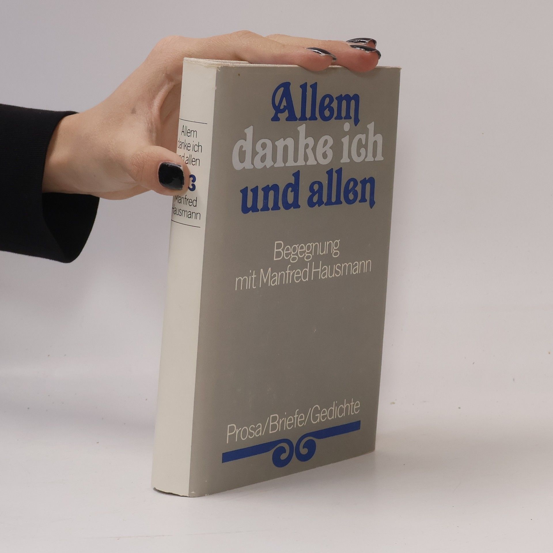 Manfred Hausmann Allem danke ich und allen