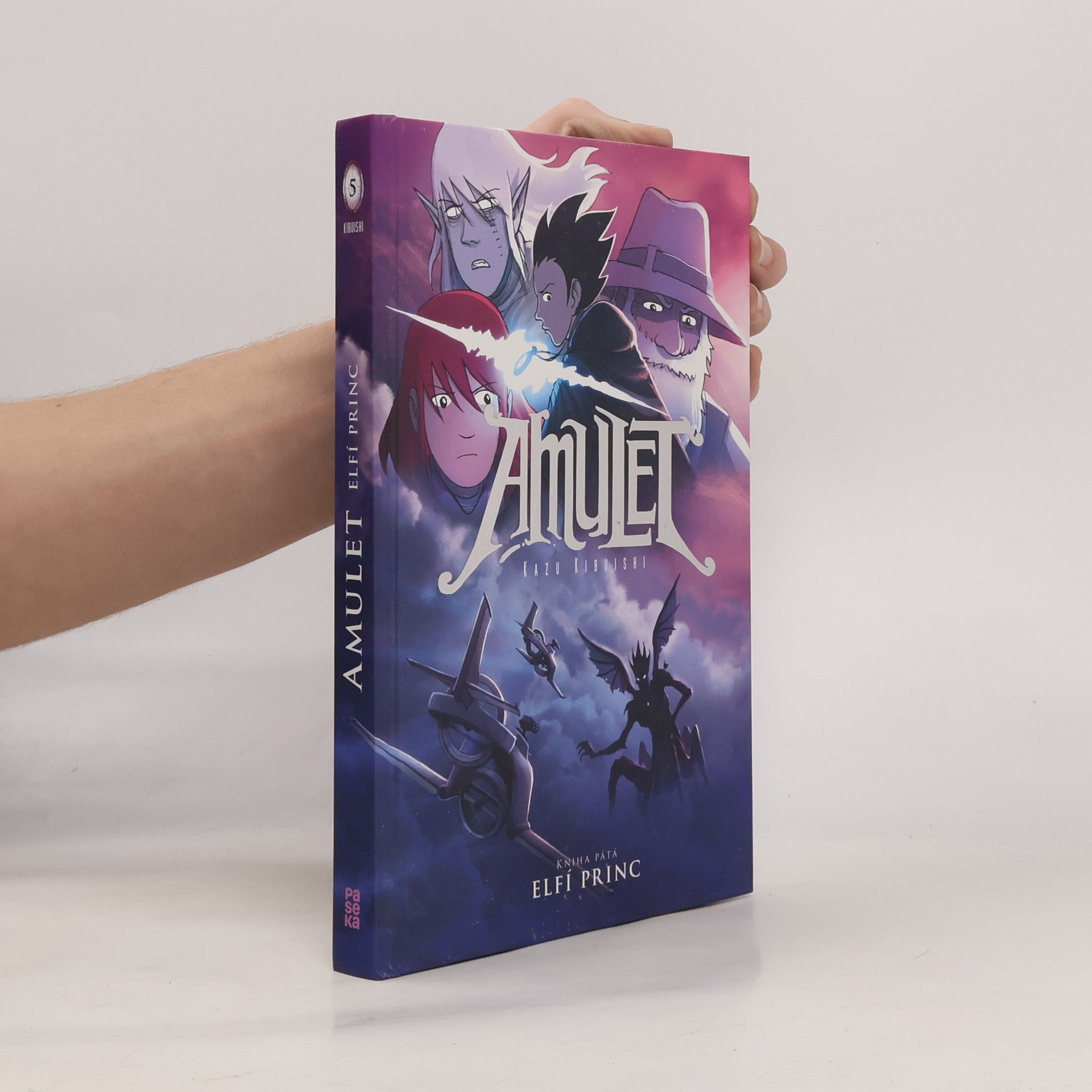 Kazu Kibuishi Elfí princ. Amulet 5