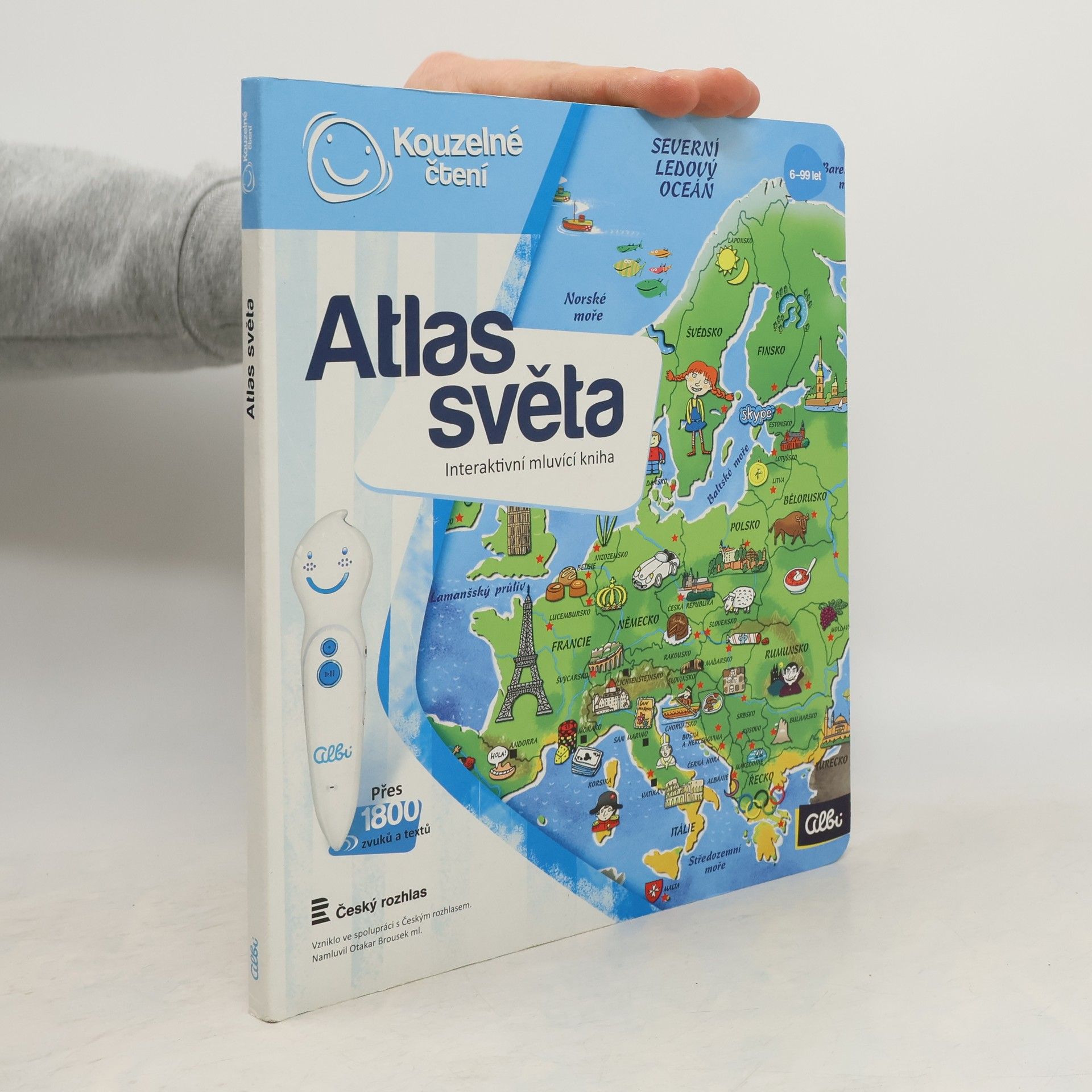 Tereza Kocová Atlas světa. Interaktivní mluvící kniha
