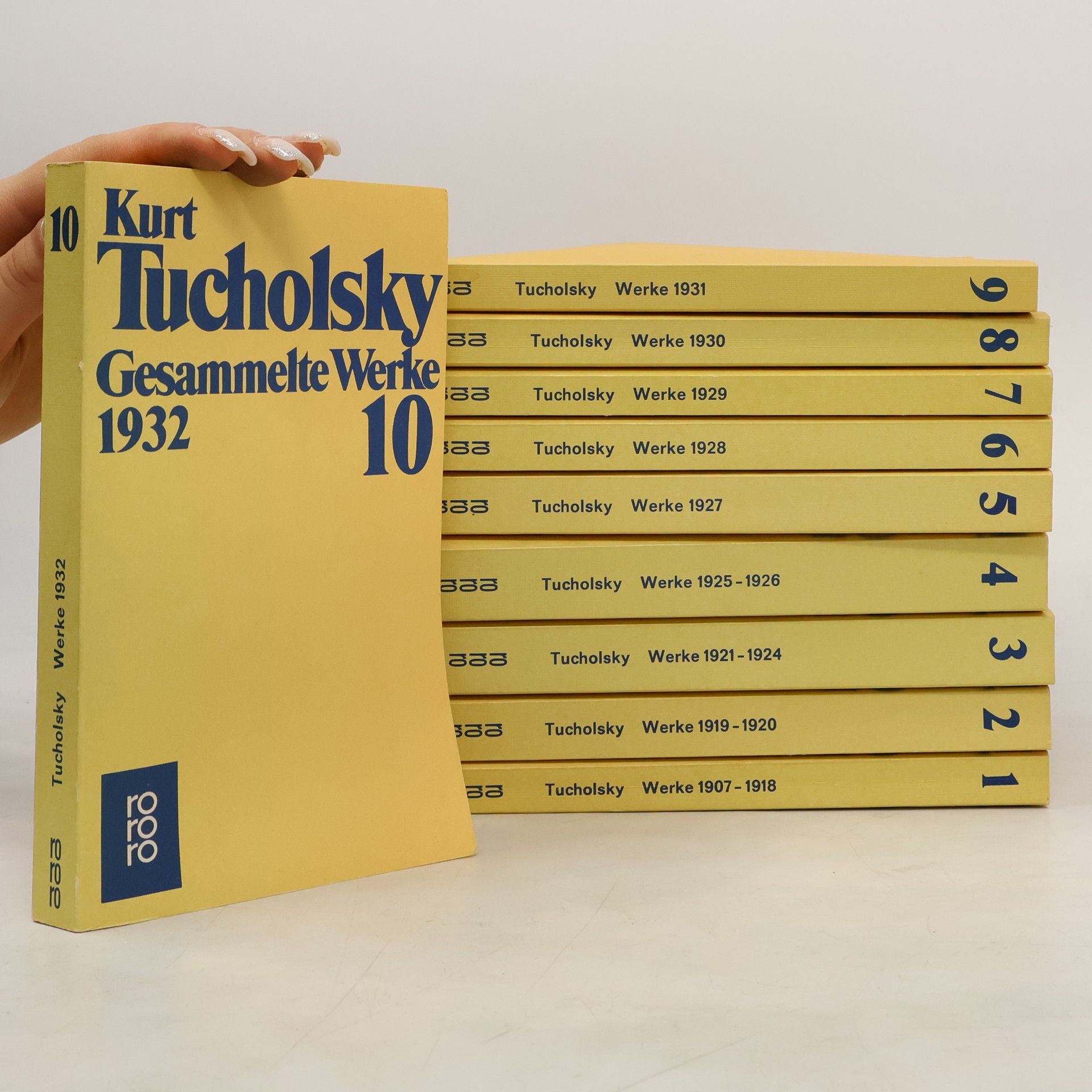Kurt Tucholsky Gesammelte Werke 1-10