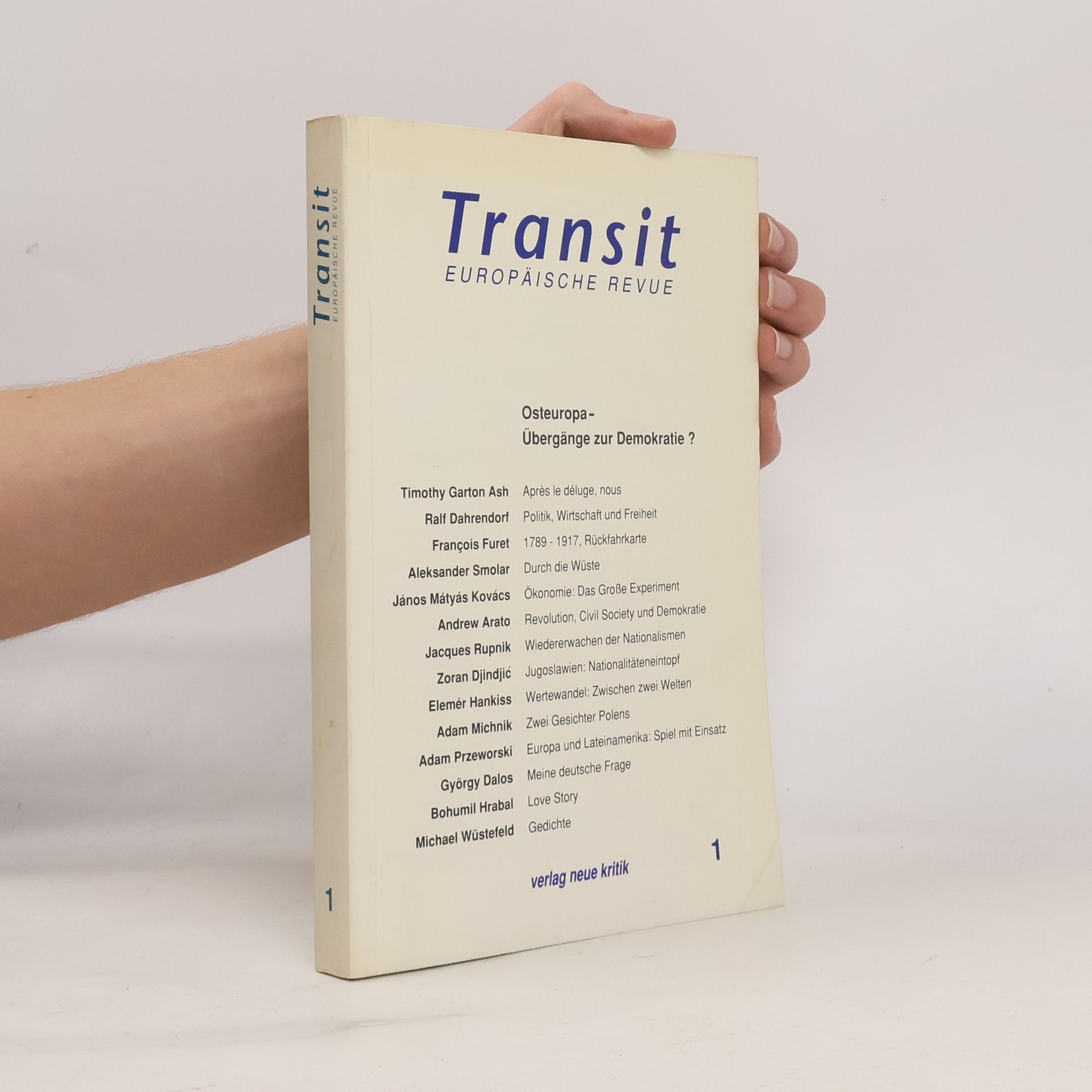 Krzysztof Michalski Osteuropa. Übergänge zur Demokratie?