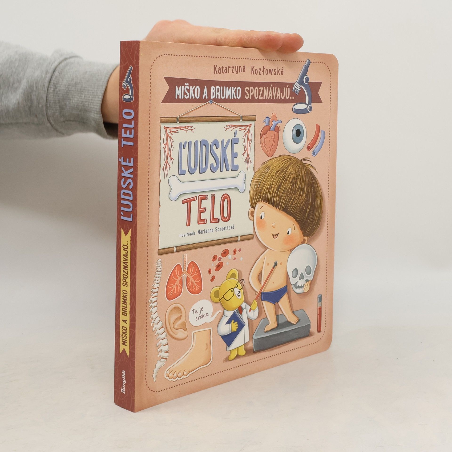 Katarzyna Kozłowska Miško a Brumko spoznávajú. Ľudské telo