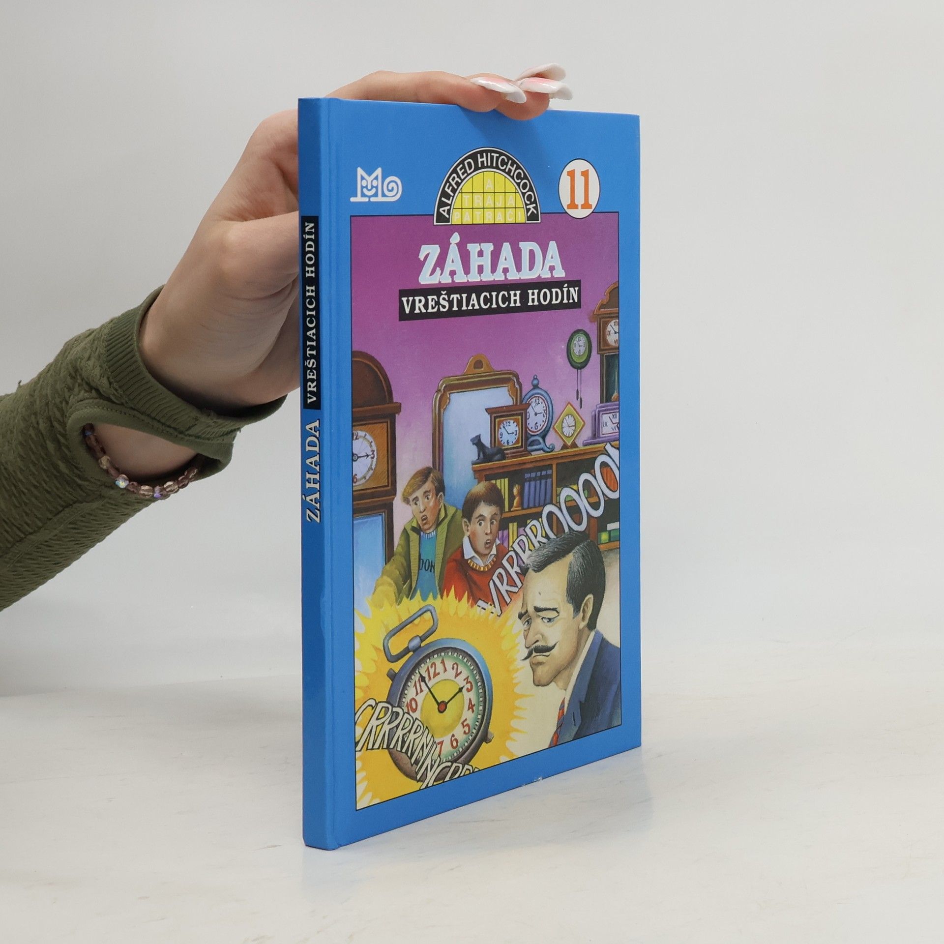 Robert Arthur Jr. Záhada vreštiacich hodín. Alfred Hitchcock a traja pátrači 11