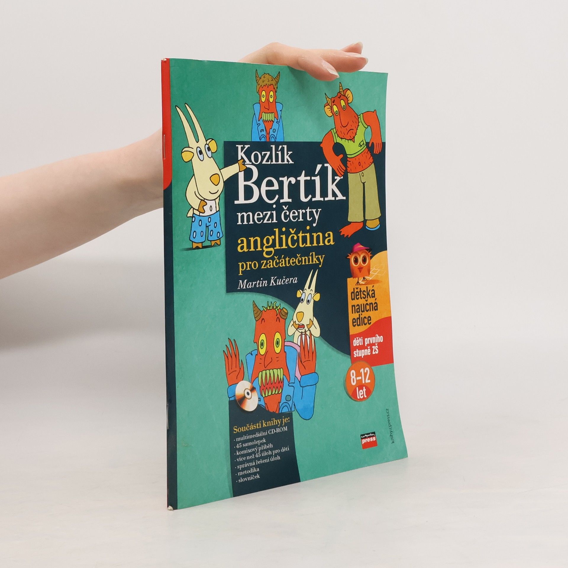 Martin Kučera Kozlík Bertík mezi čerty : fantastické dobrodružství s angličtinou pro začátečníky