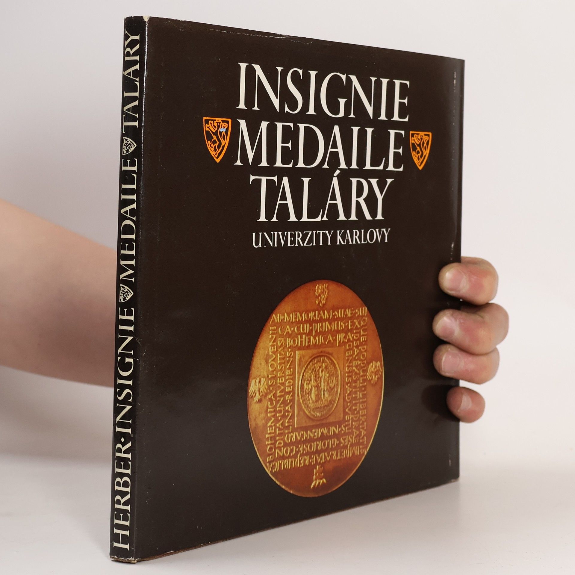 Otto Herber Insignie, medaile, taláry Univerzity Karlovy