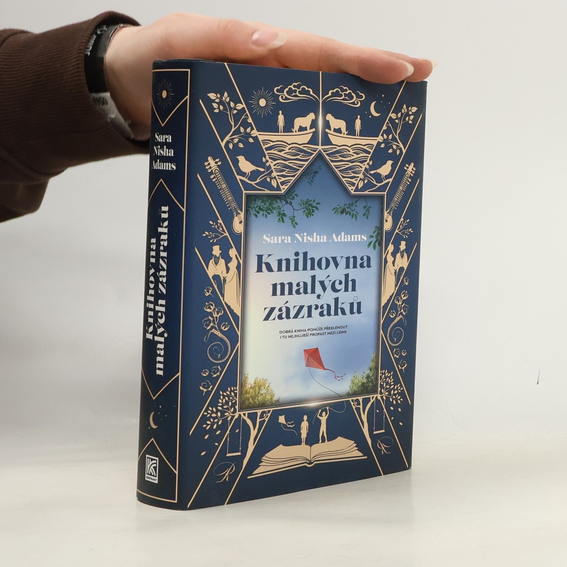 Sara Nisha Adams Knihovna malých zázraků