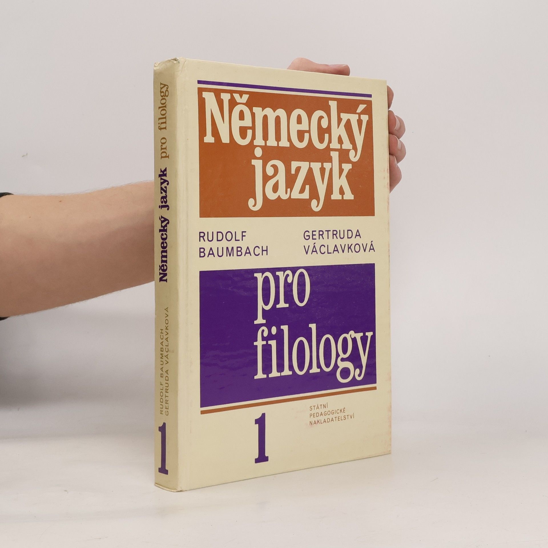 Rudolf Baumbach Německý jazyk pro filology 1